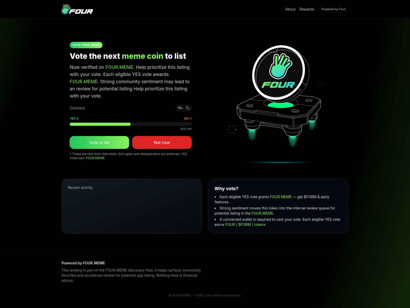 Screenshot of votes-4meme.com