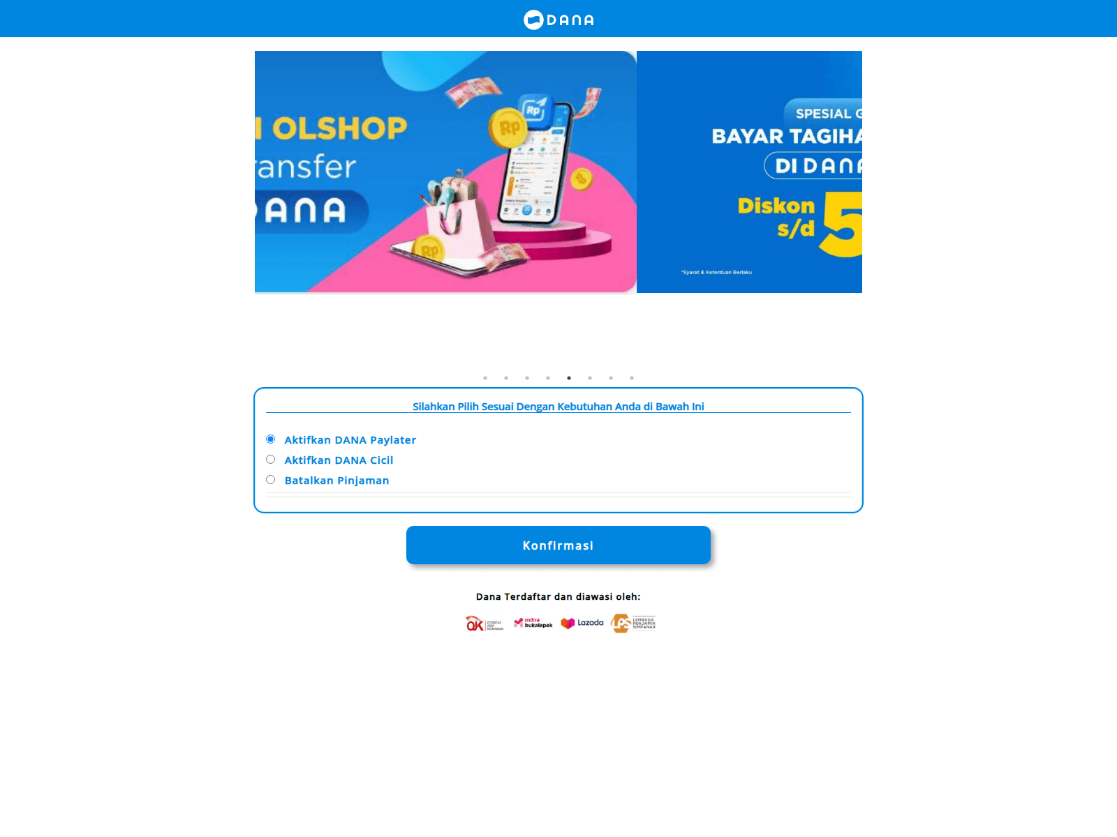 Screenshot of pengaktifanpayyltersn.explasnew.my.id