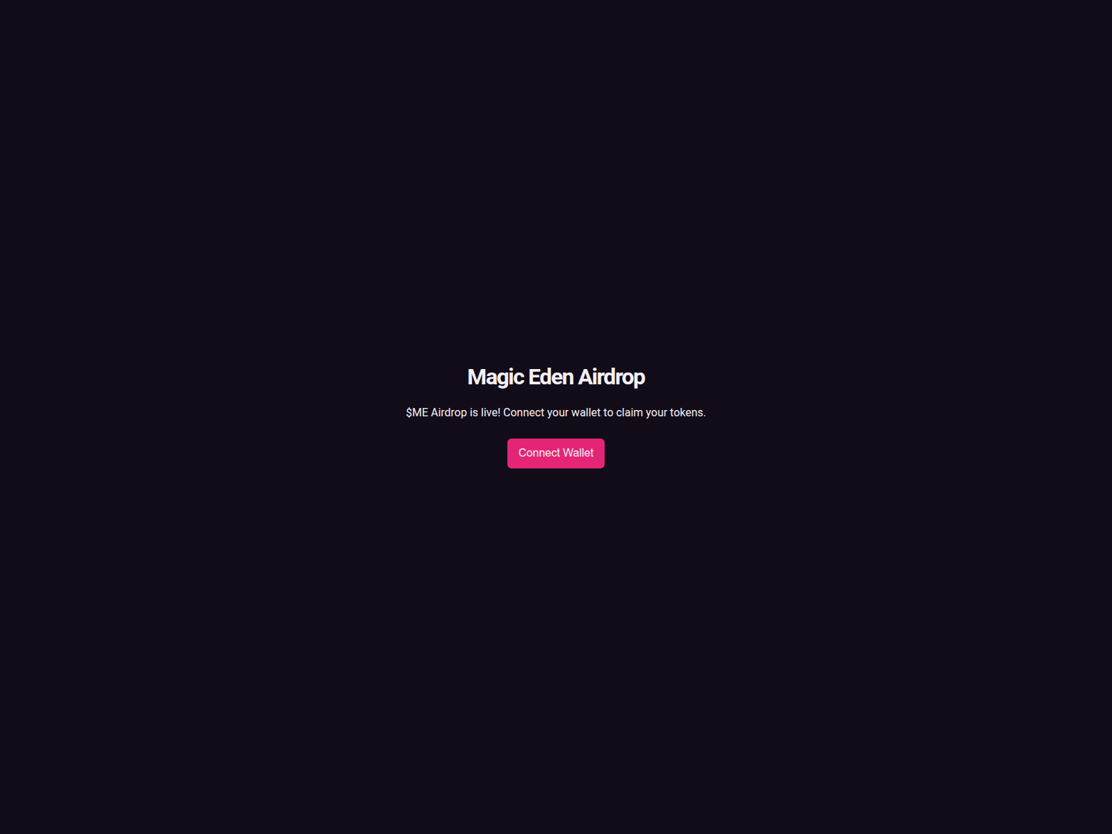 Screenshot of airdrop-magiceden.com