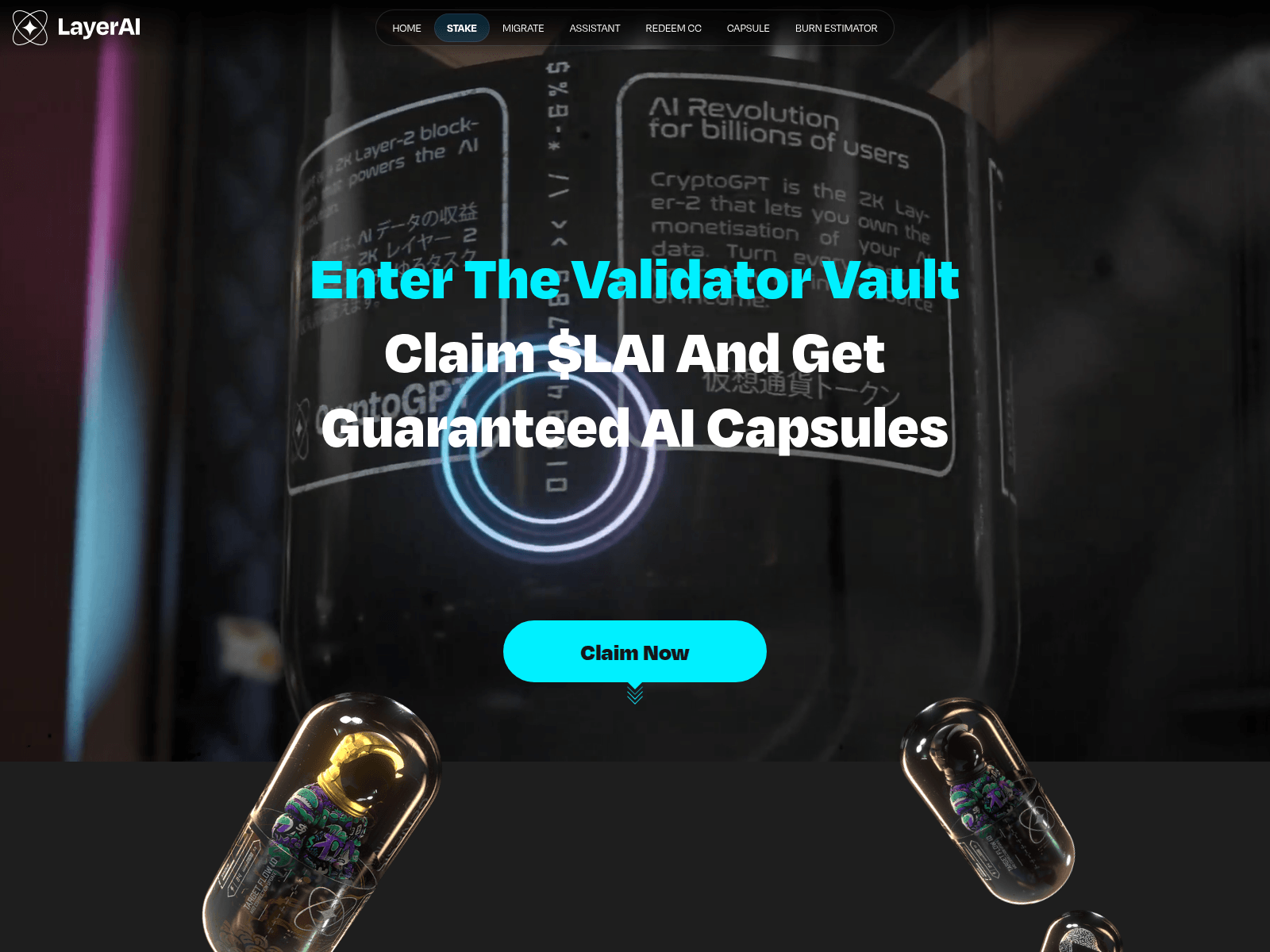 Screenshot of claim-lai.pages.dev
