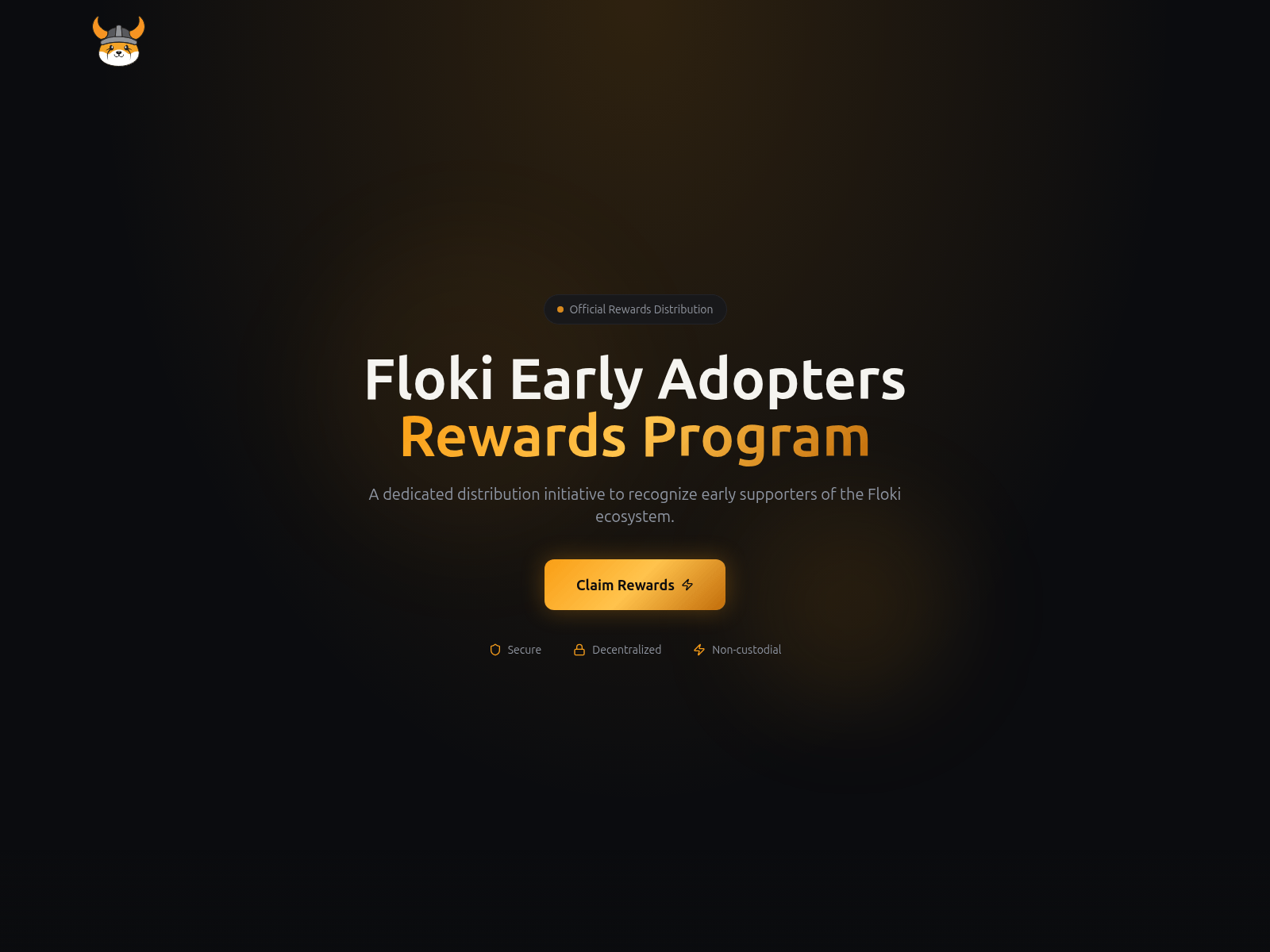 Screenshot of claimflokirewards.com