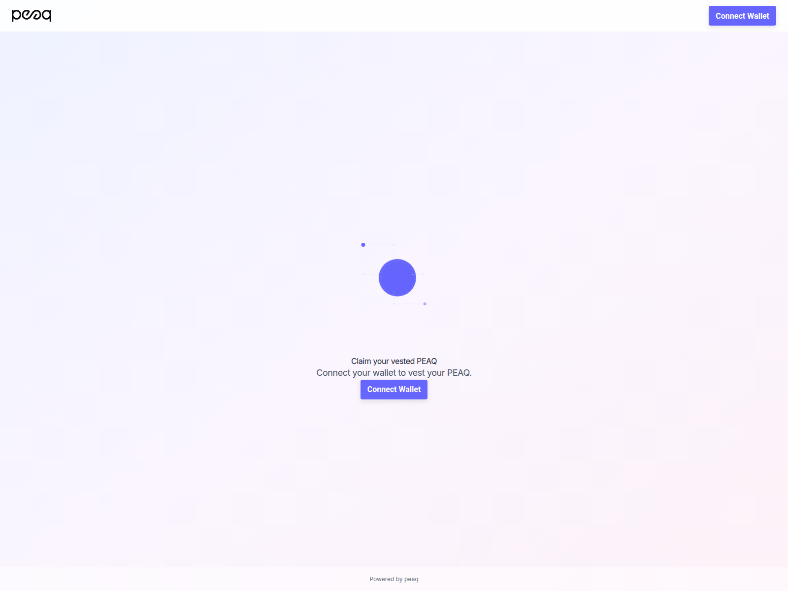 Screenshot of peaq.bet