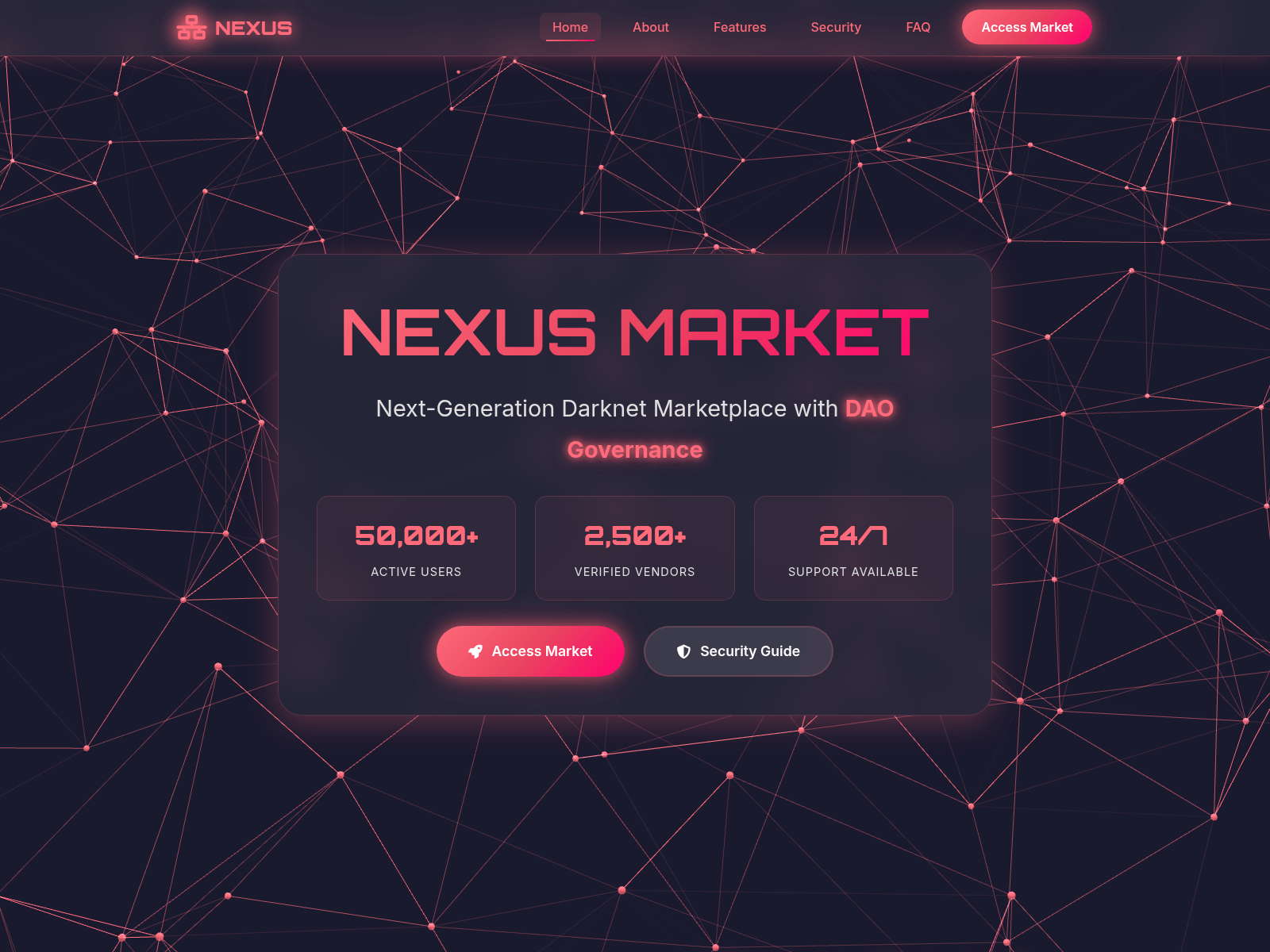 Screenshot of nexus.mom