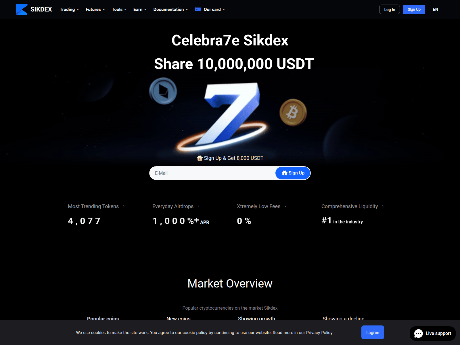 Screenshot of sikdex.com
