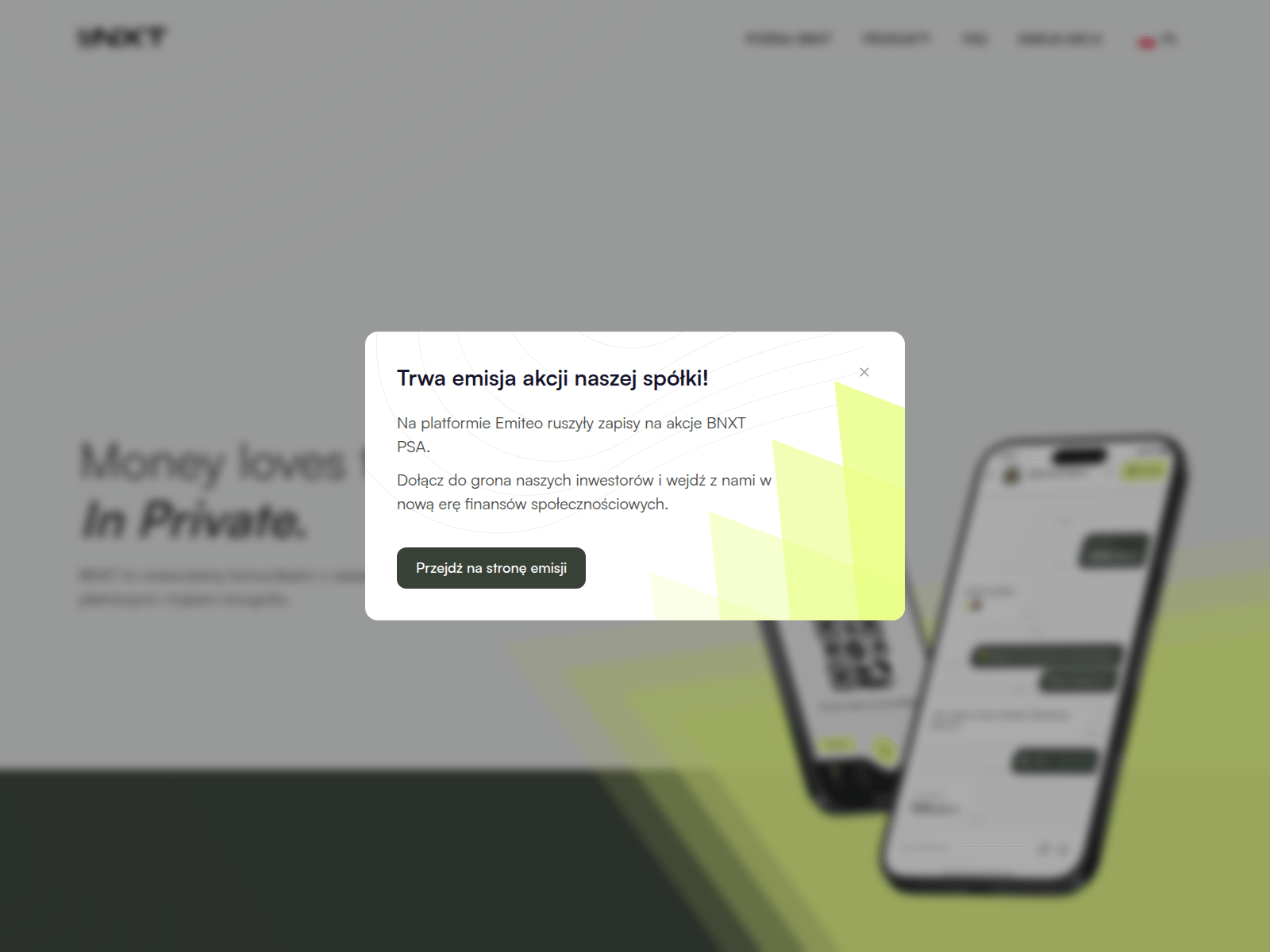 Screenshot of bnxt.com