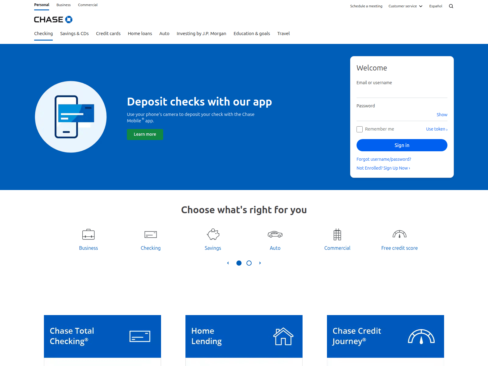 Screenshot of veritrustbank.com