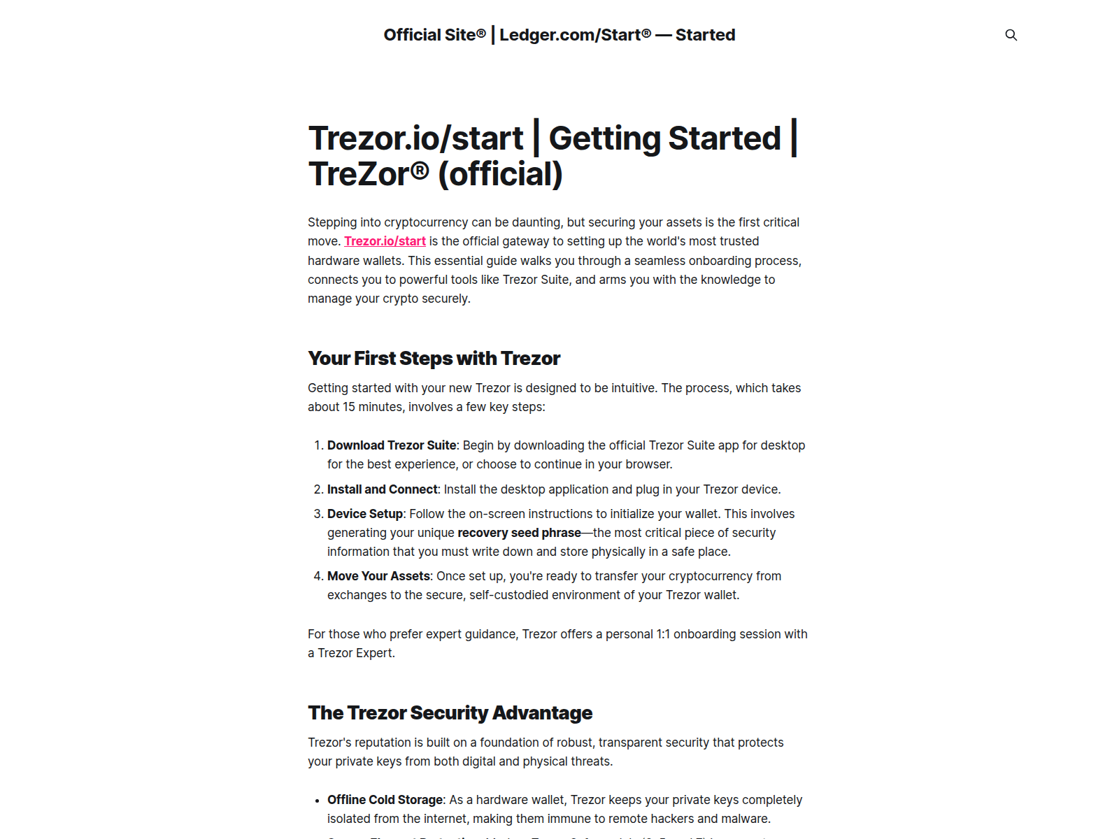 Screenshot of techpro.ghost.io