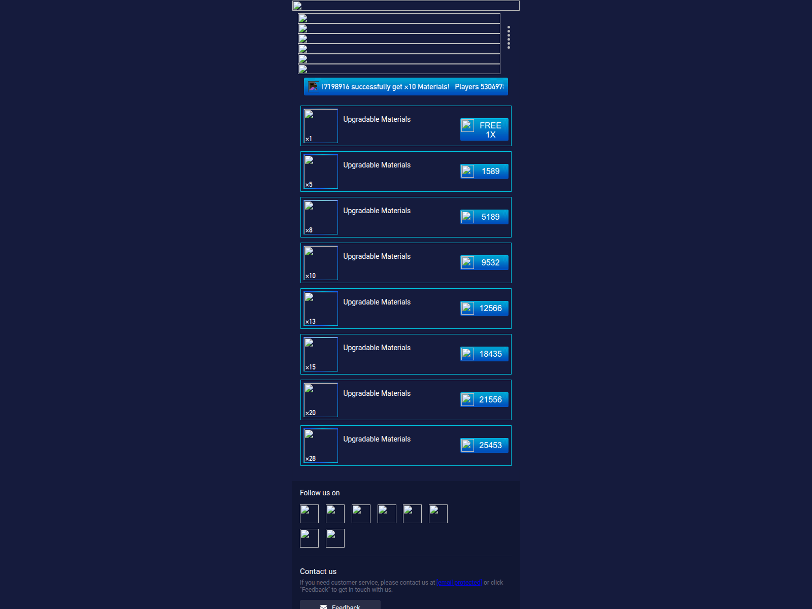 Screenshot of midasbuy-datagokjp.mc.hi.cn