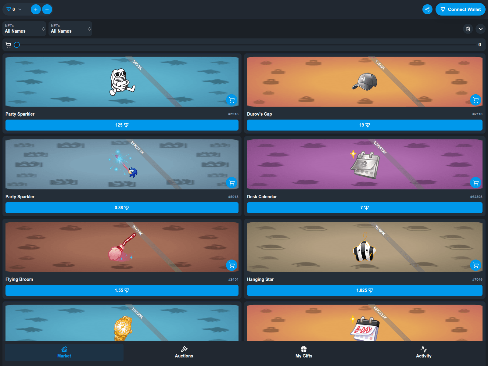 Screenshot of tonnelgift.run