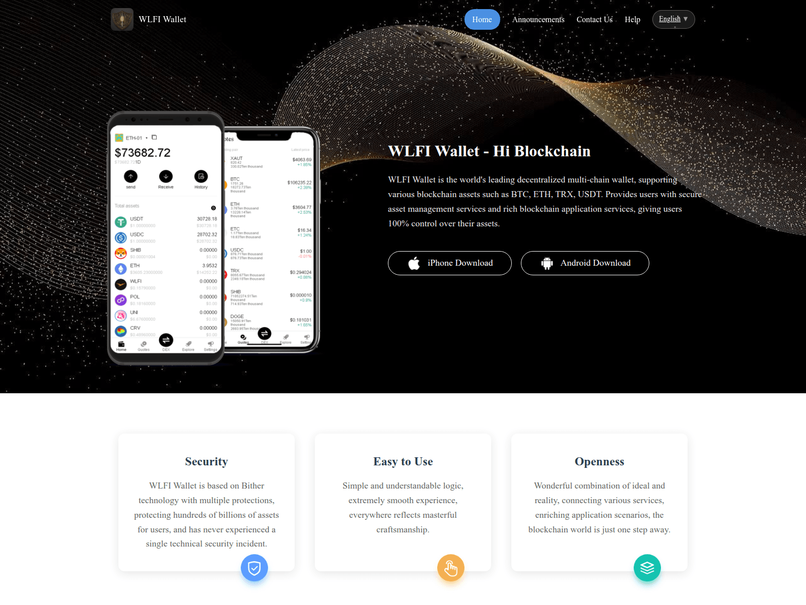 Screenshot of wlfibft.com