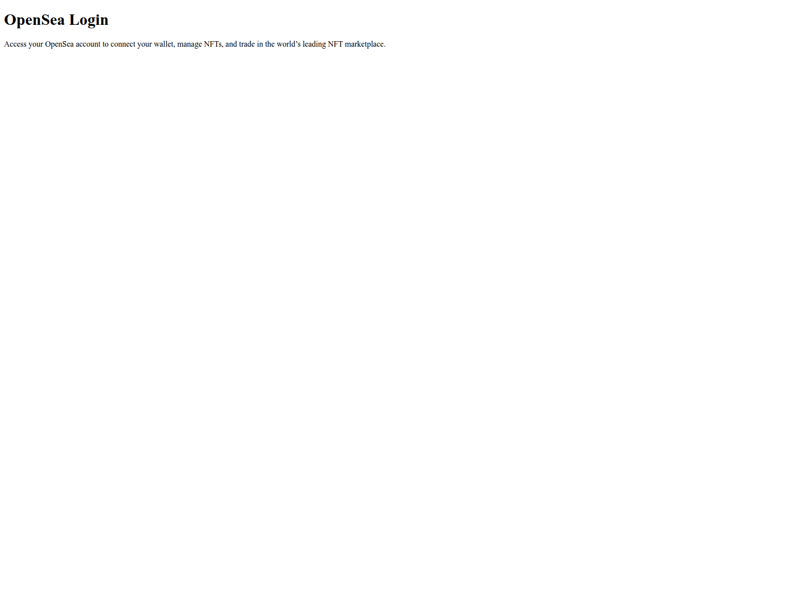 Screenshot of web-open-sea.pages.dev