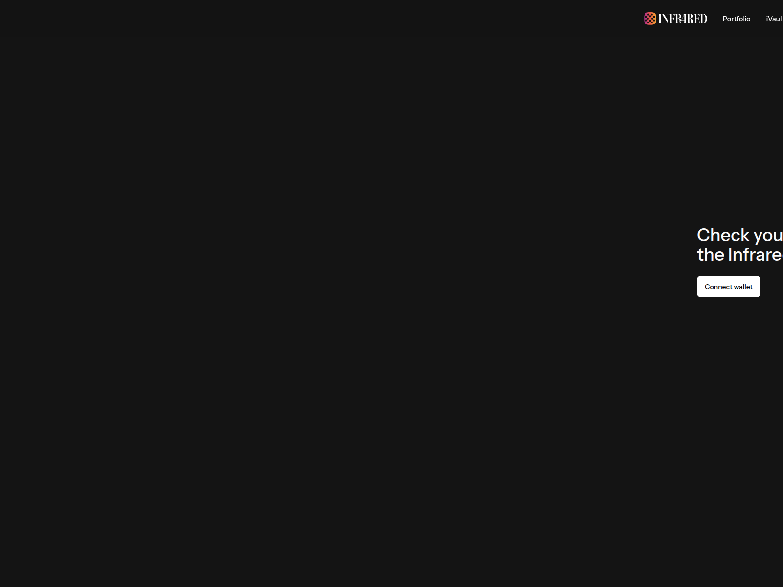 Screenshot of infraredfinances.org