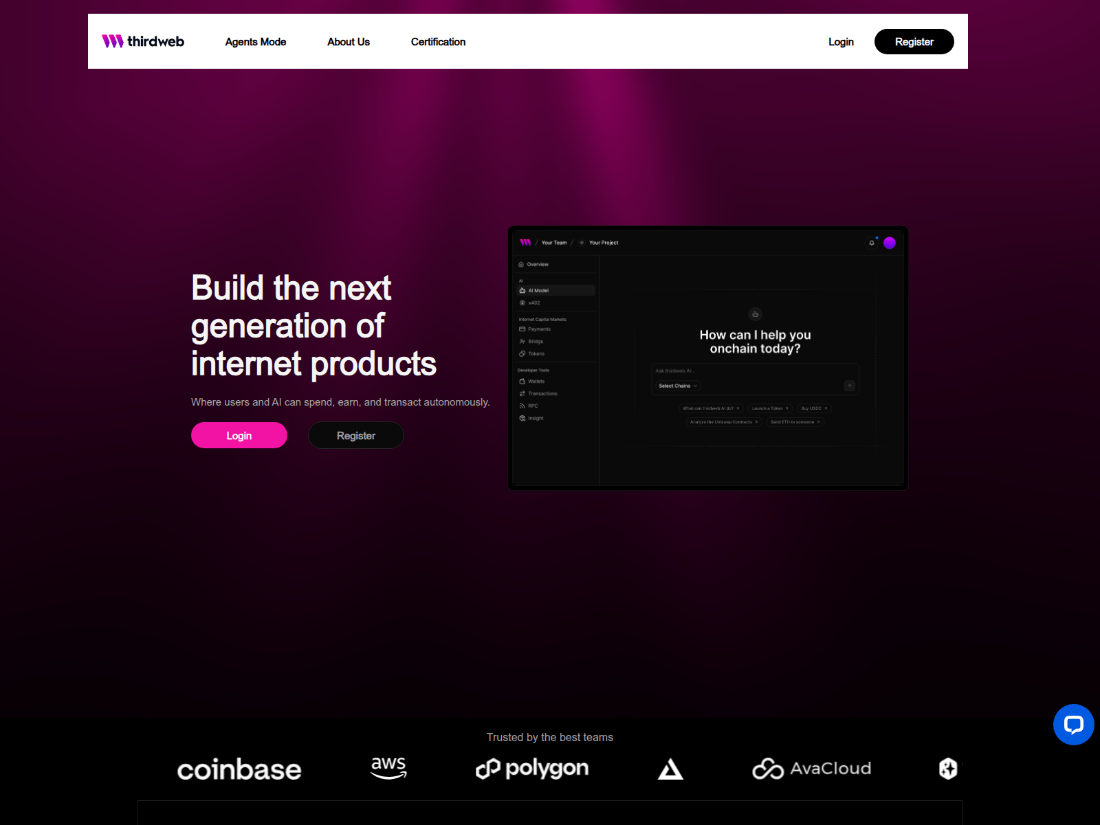 Screenshot of thirdwebv.shop