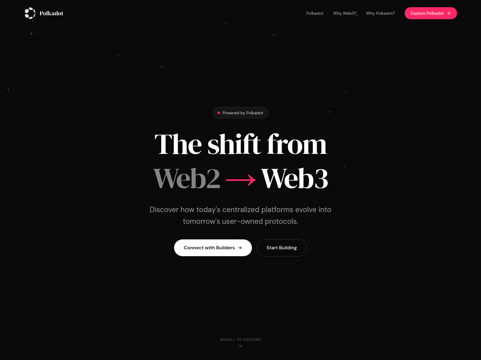 Screenshot of change-web3.space