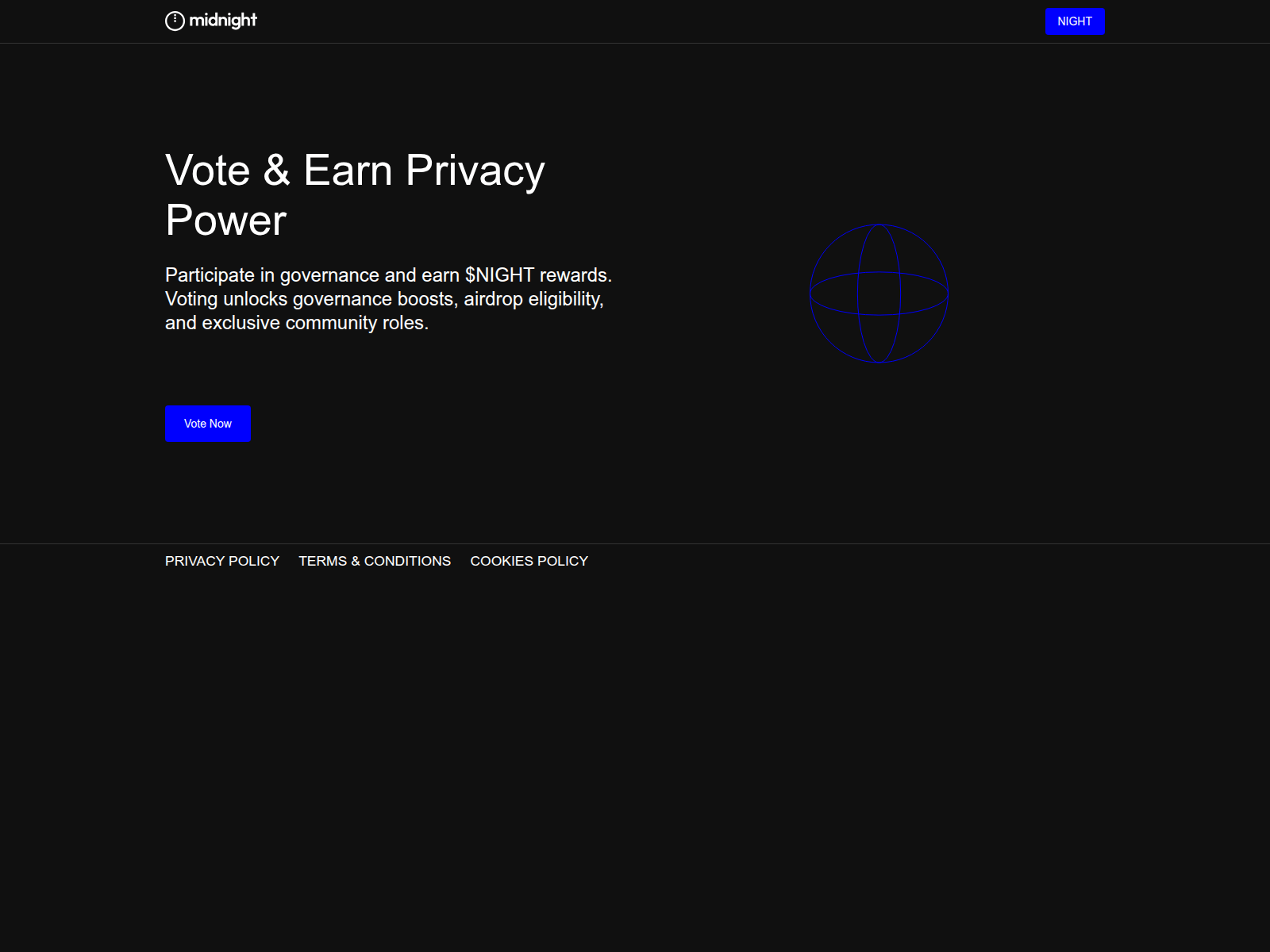 Screenshot of night-vote.org