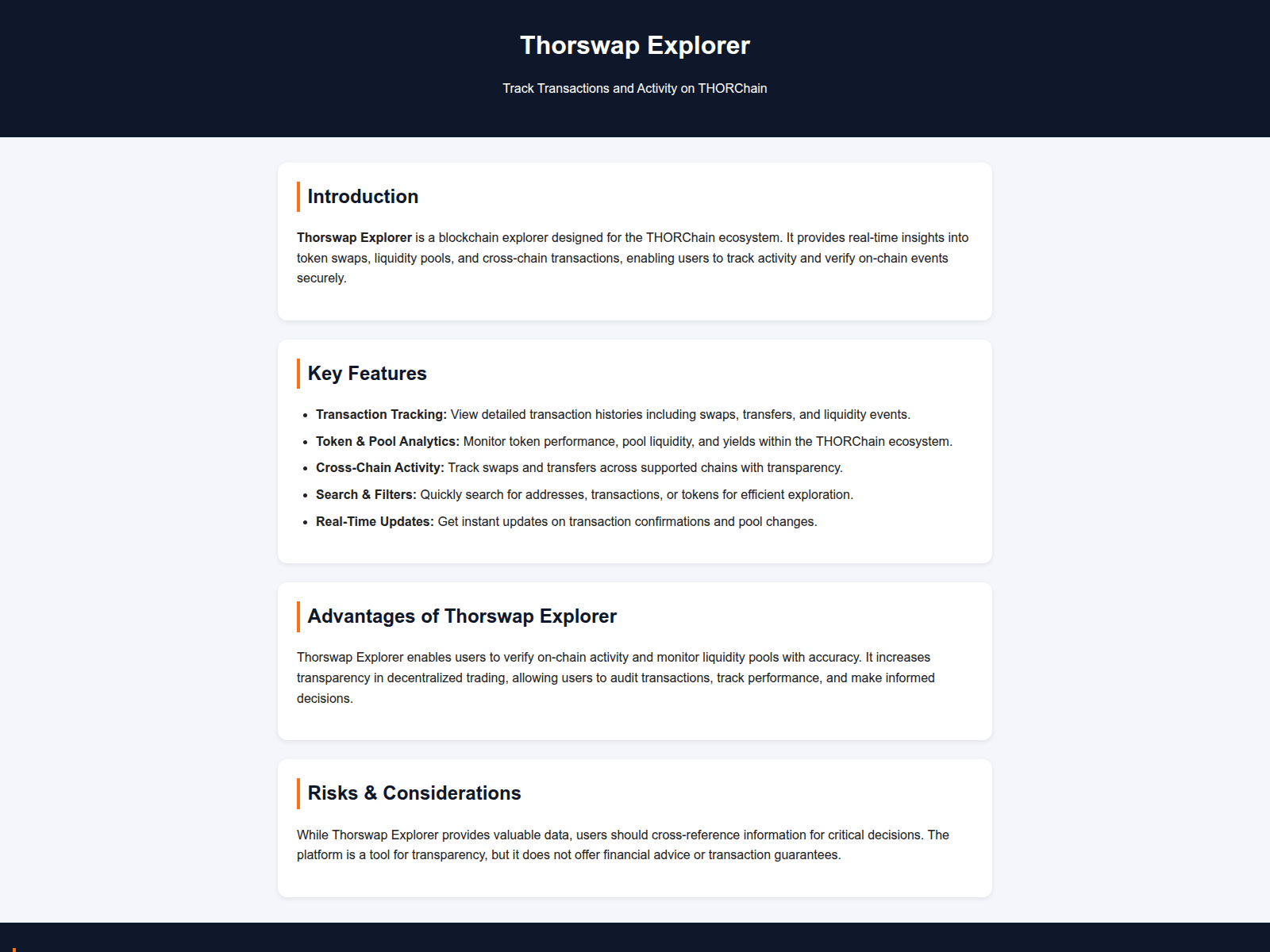 Screenshot of thorswap-xplorer.pages.dev