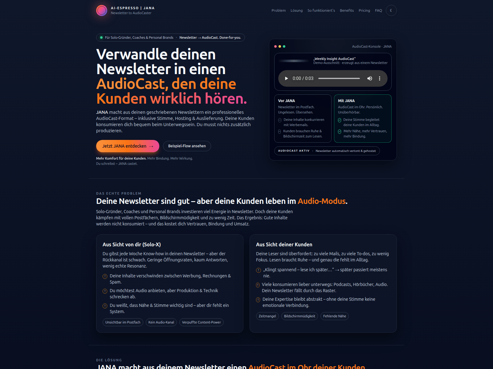 Screenshot of jana-nl-landing.ai-espresso.com