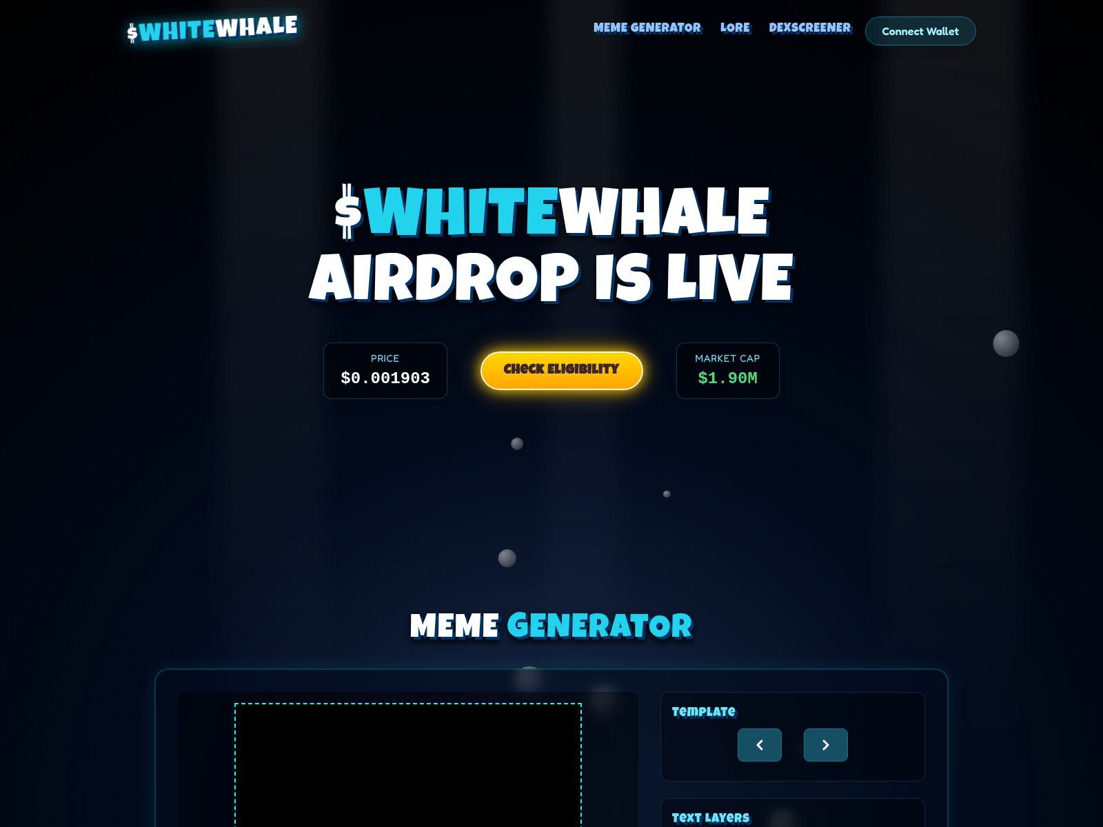 Screenshot of whitewhalev3.live
