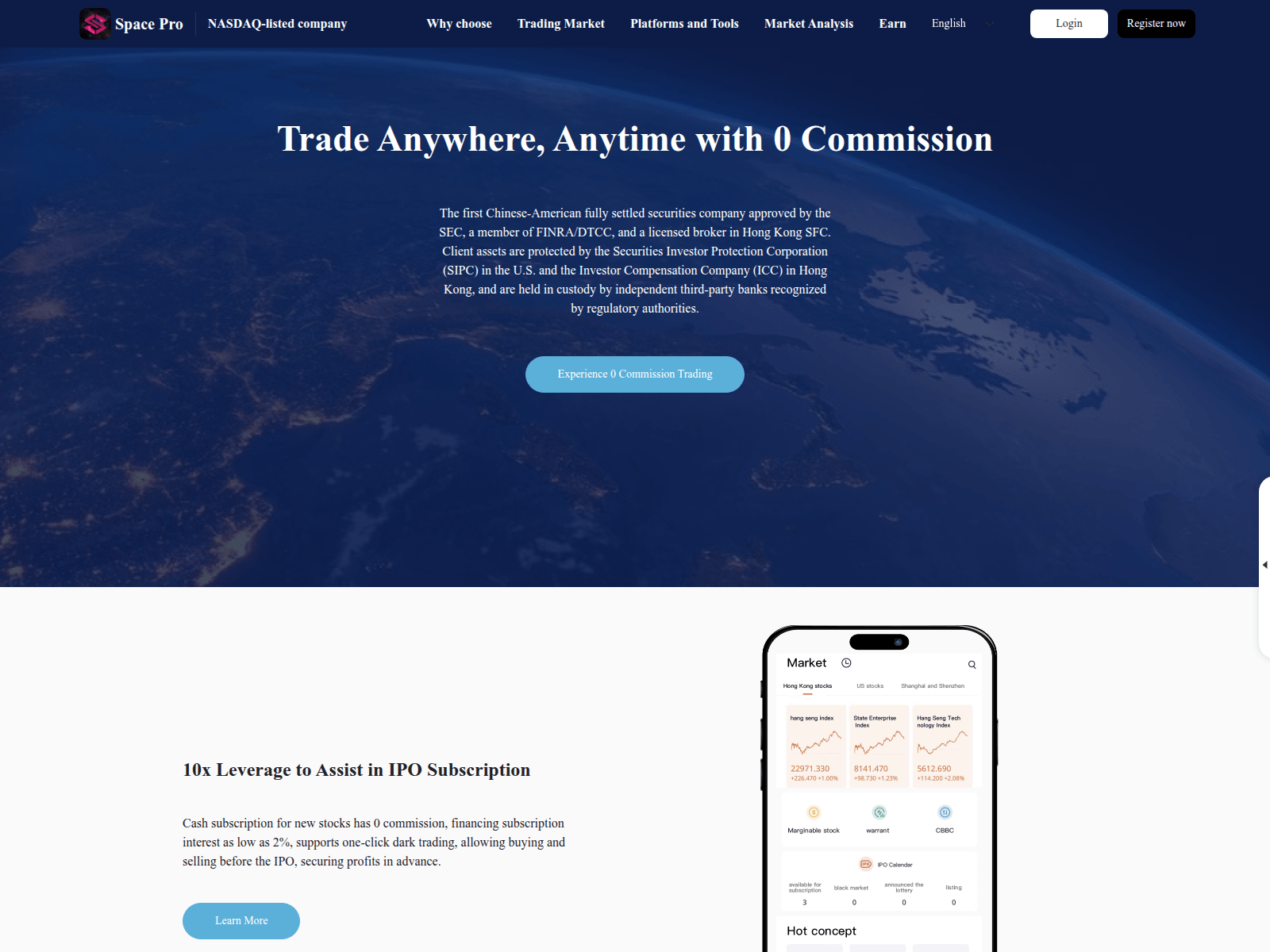 Screenshot of spaceexto.com