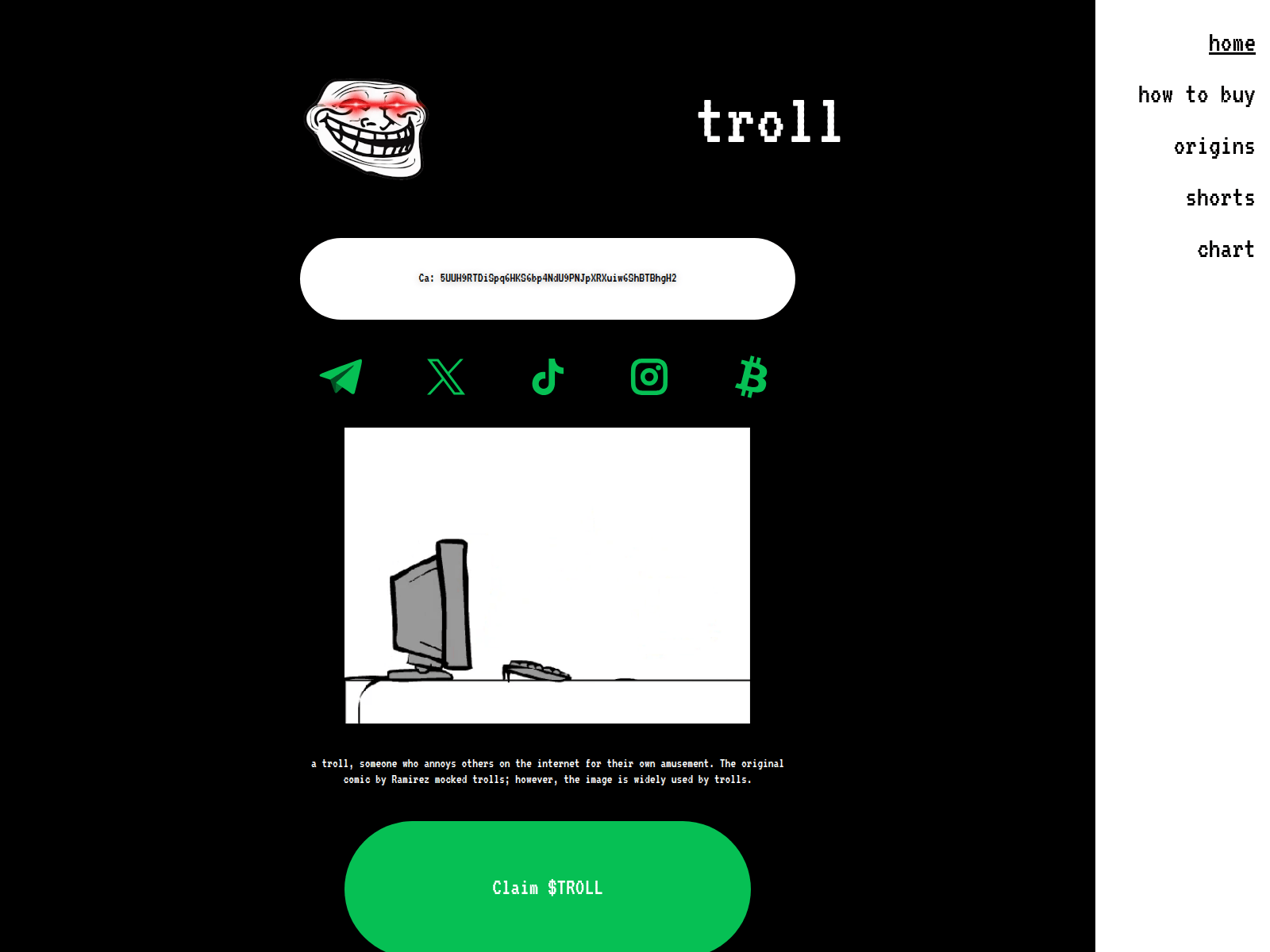 Screenshot of claim-trololol.pages.dev