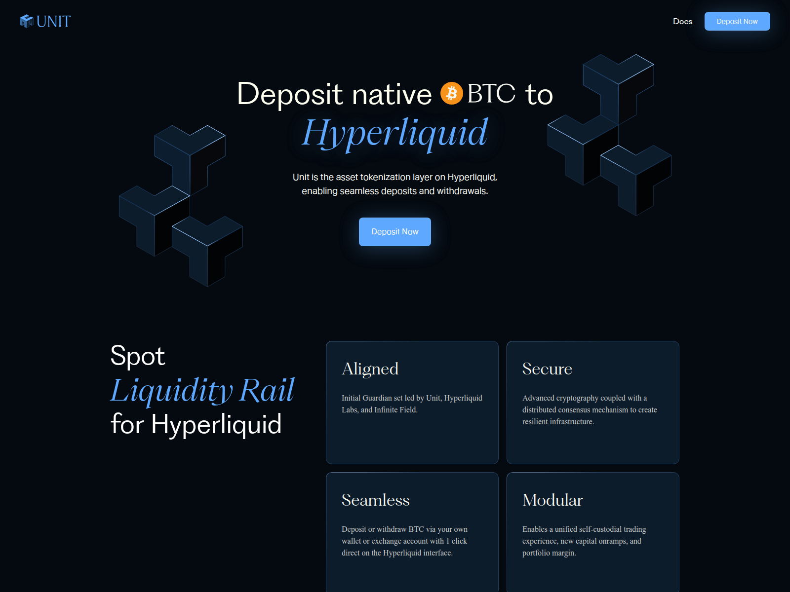 Screenshot of hyperunit.buzz