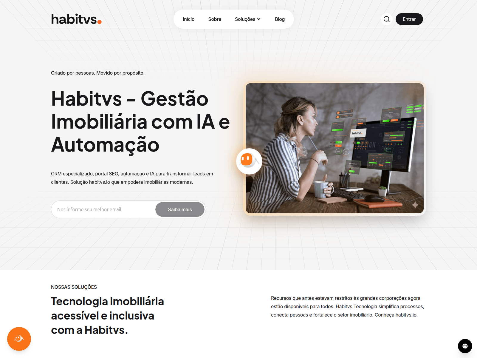 Screenshot of habitvs.io