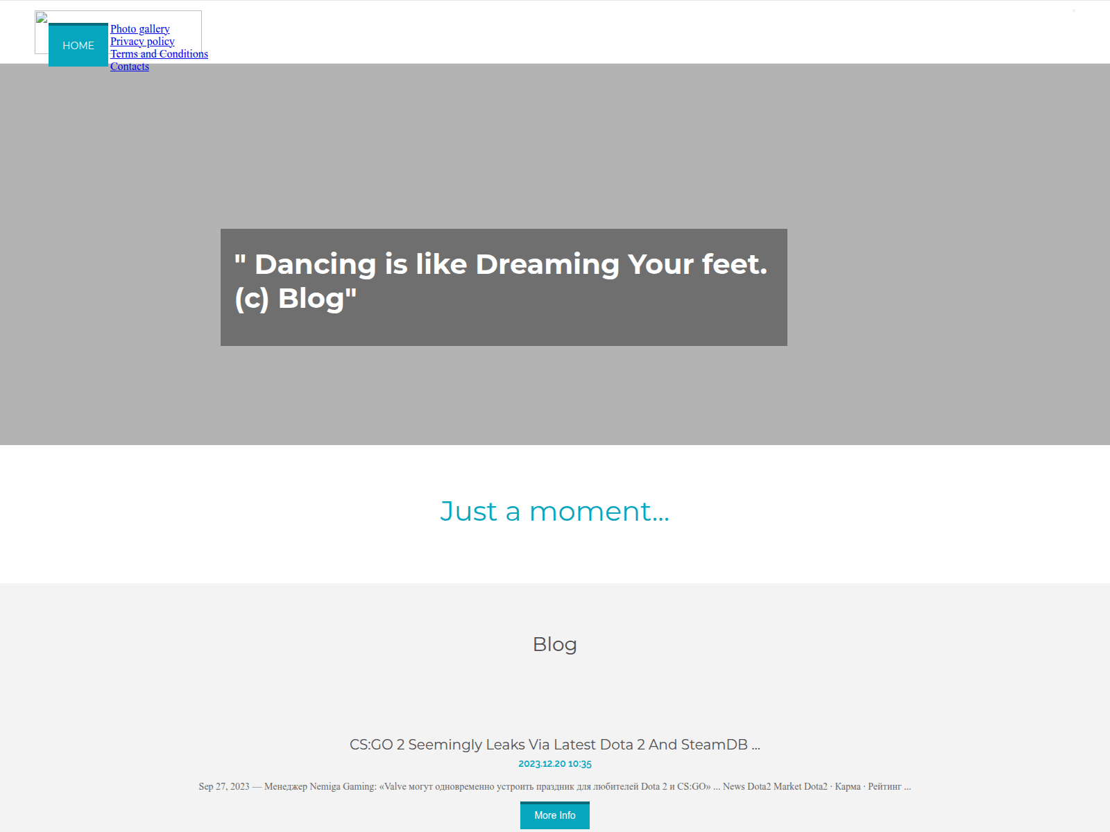 Screenshot of uperuperbell.com