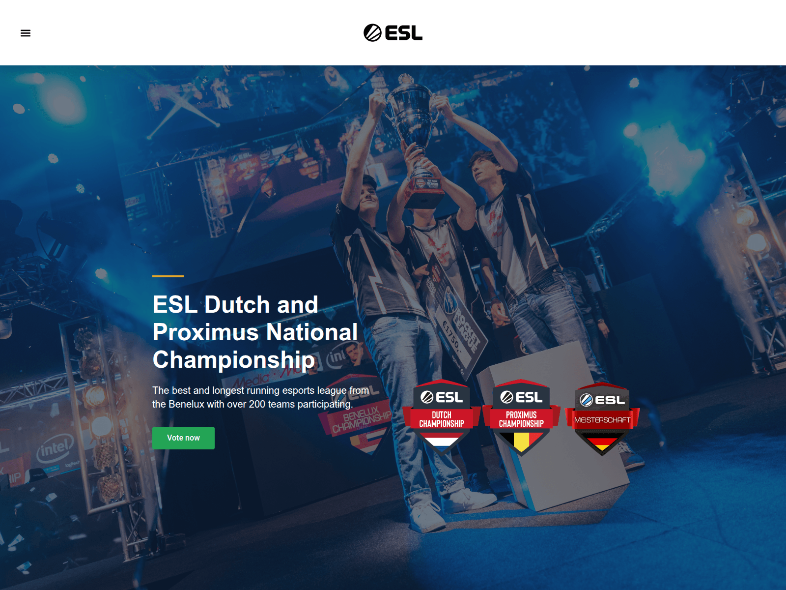 Screenshot of esl.beneluxtours.com