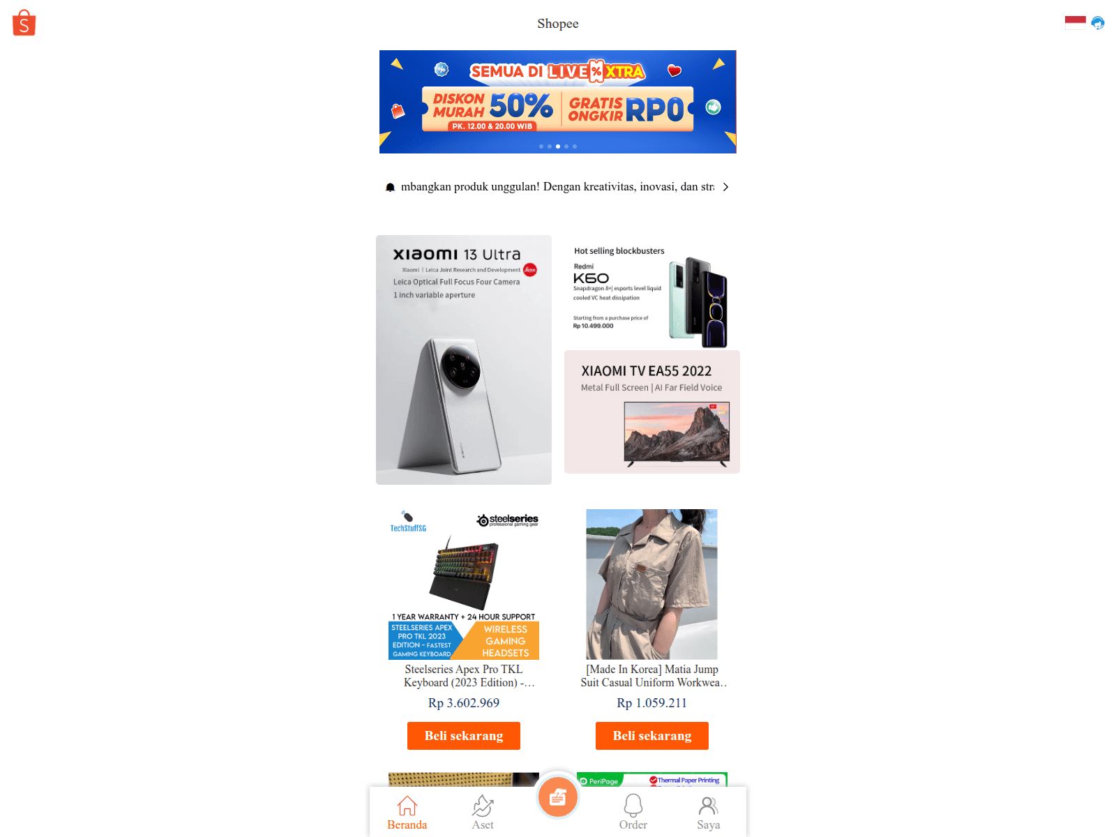 Screenshot of kerjadarirumah.com