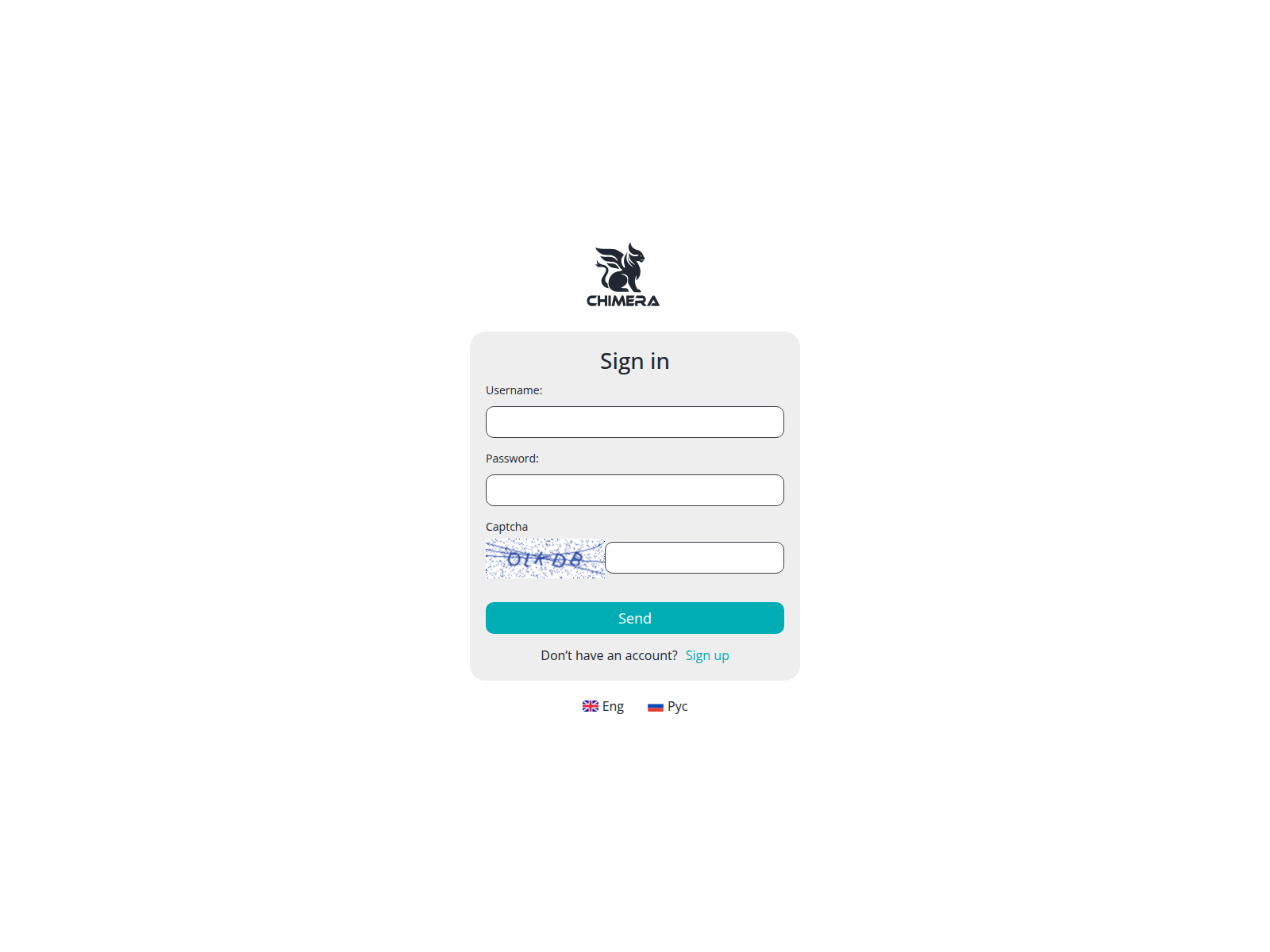 Screenshot of chimeramp.st