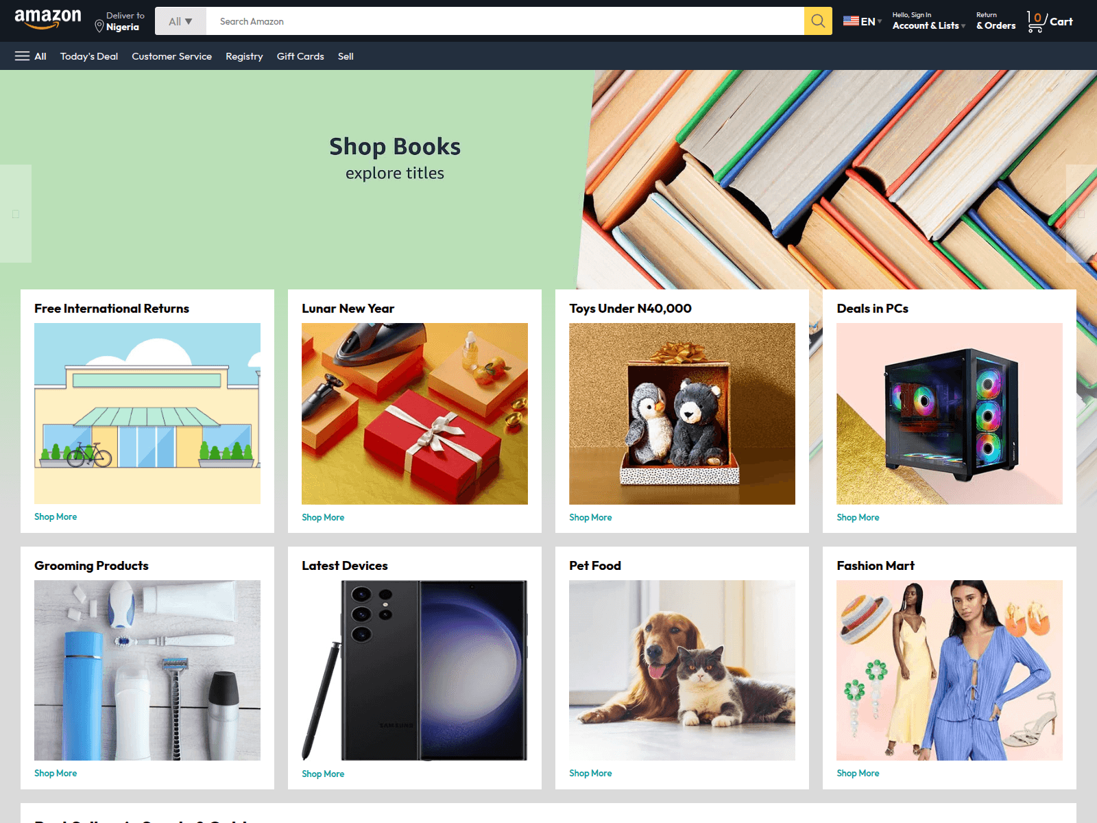 Screenshot of amazonbylio.vercel.app