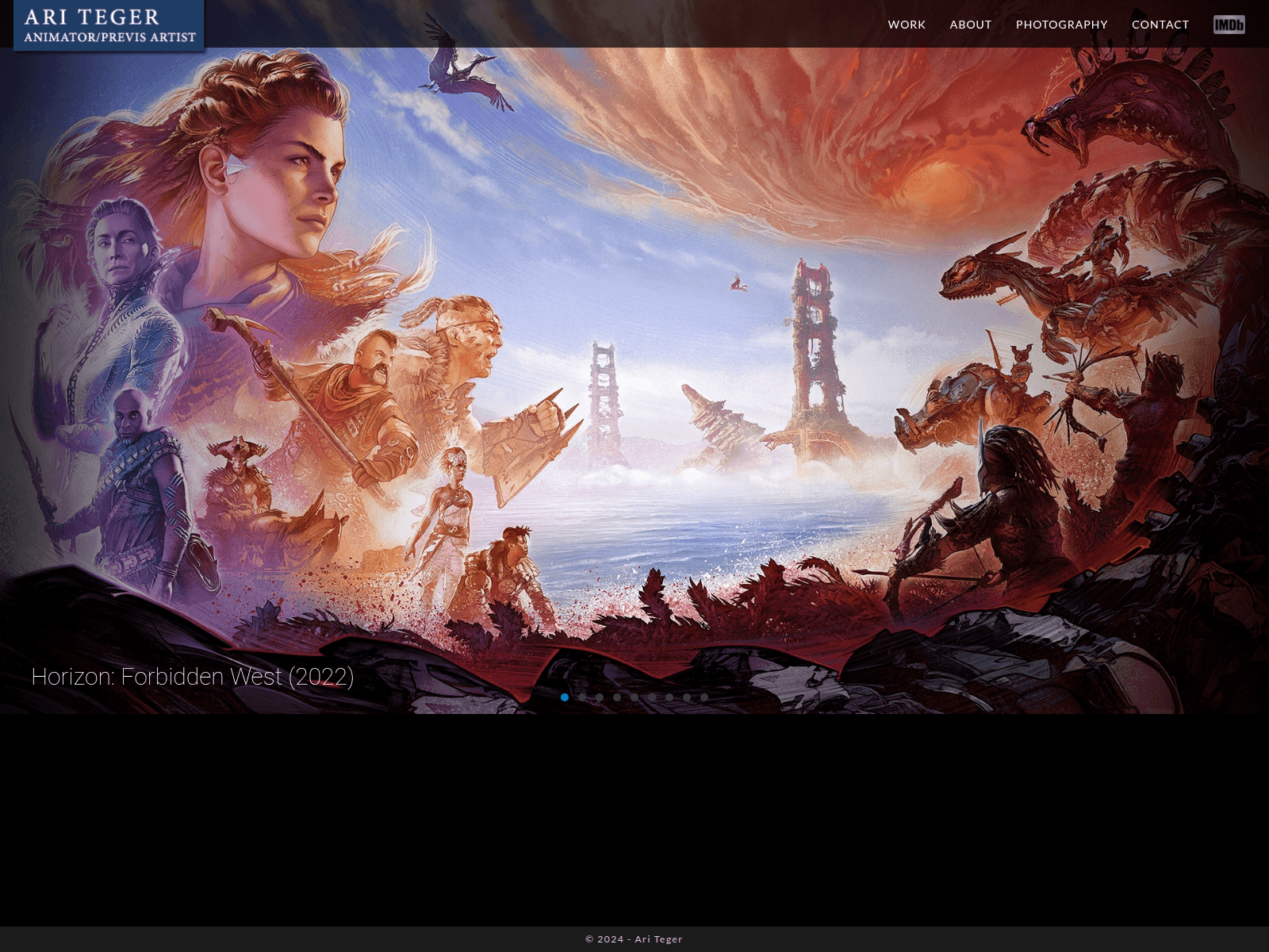 Screenshot of ariteger.com