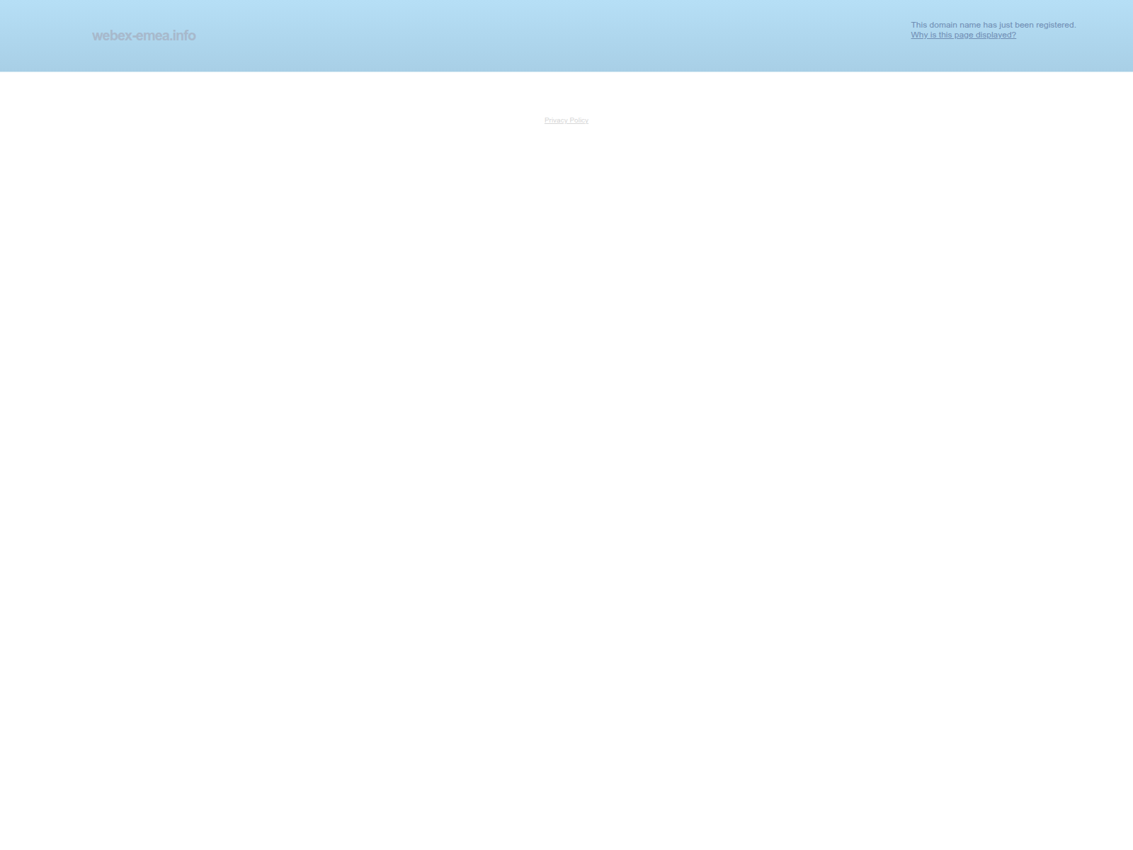 Screenshot of webex-emea.info