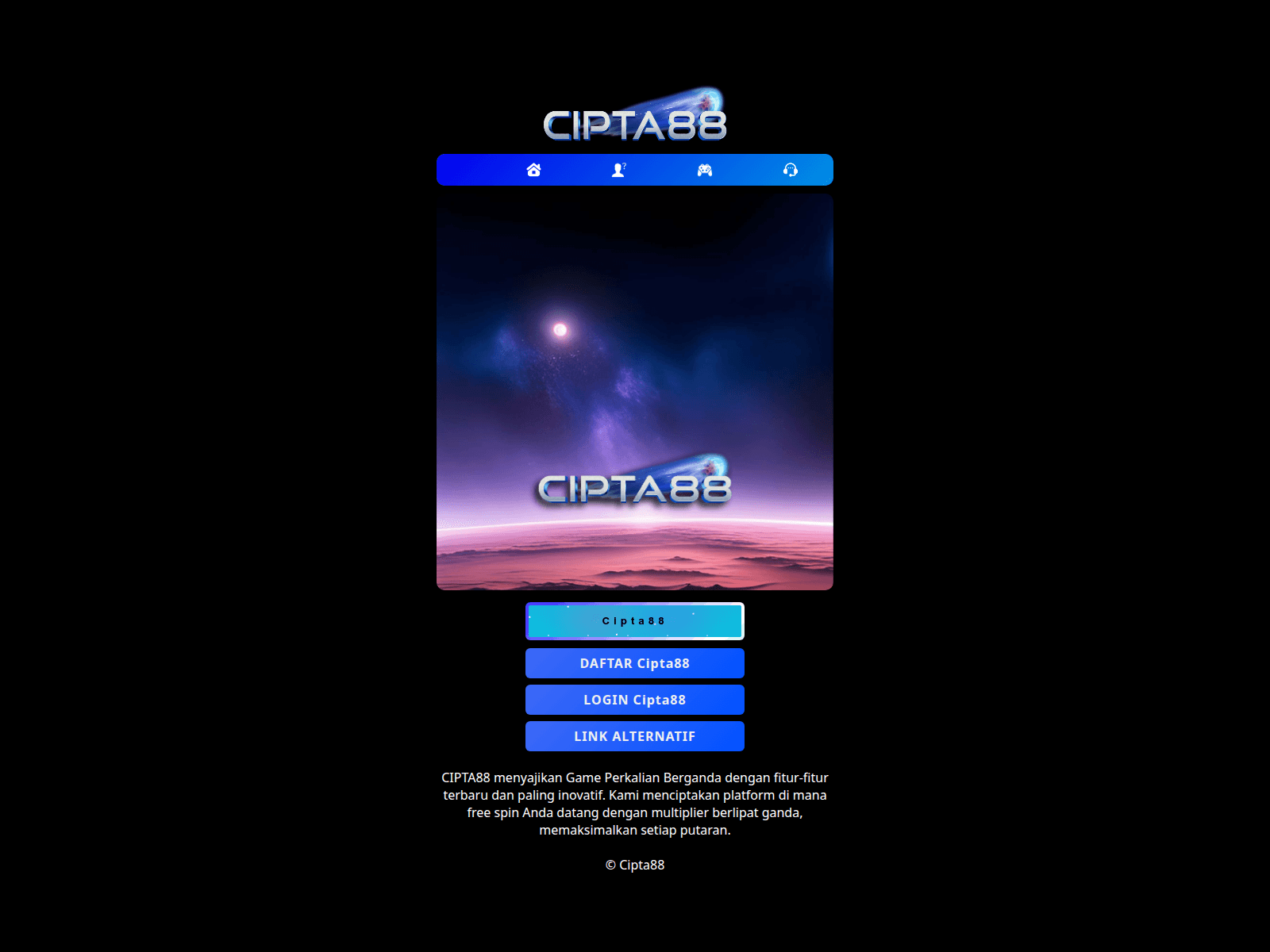 Screenshot of amp-cipta88.pages.dev