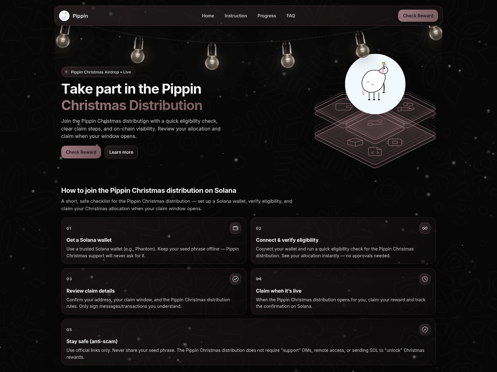 Screenshot of pippin-2026.fun