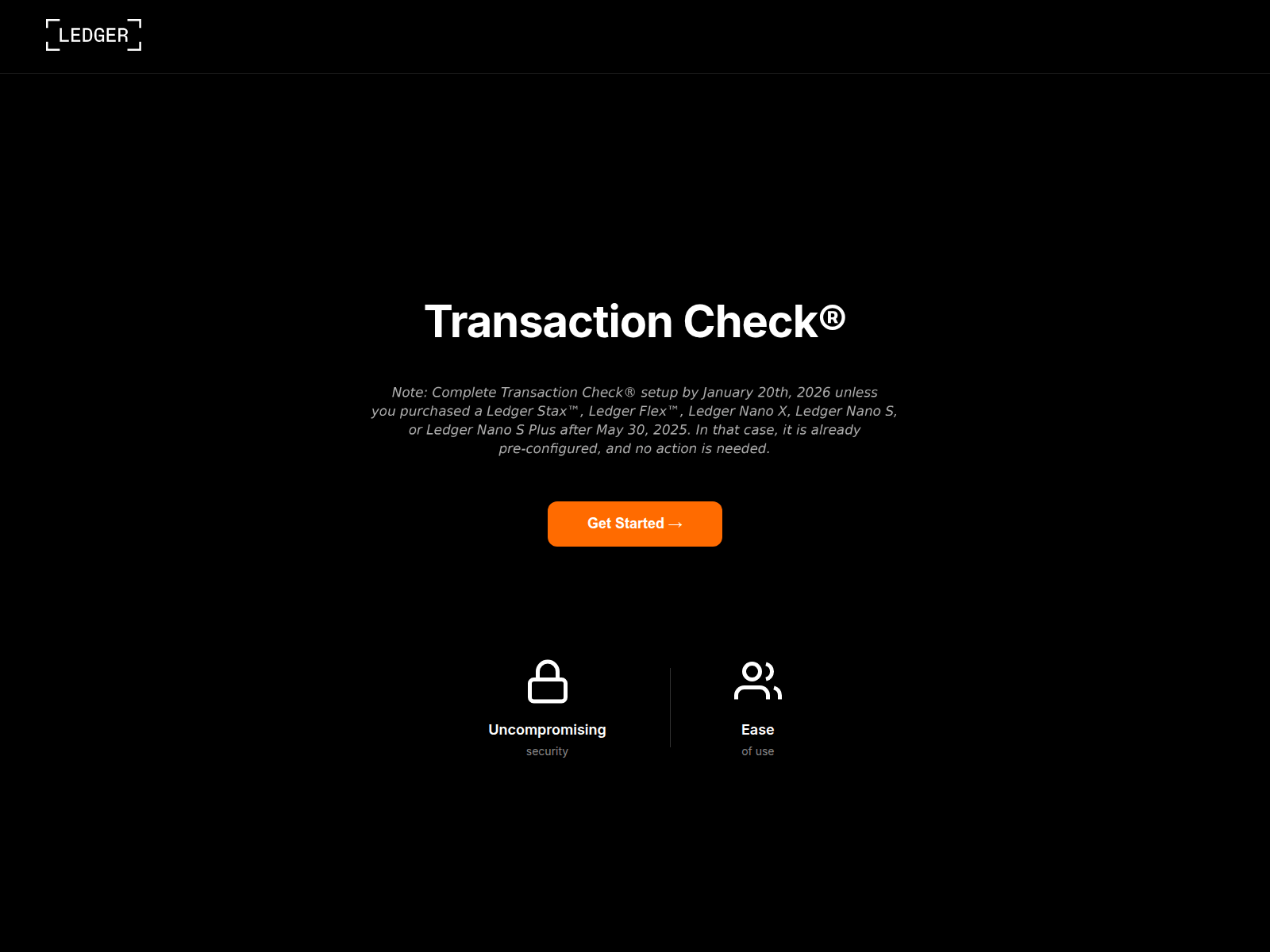 Screenshot of ledger-updatesetup.com