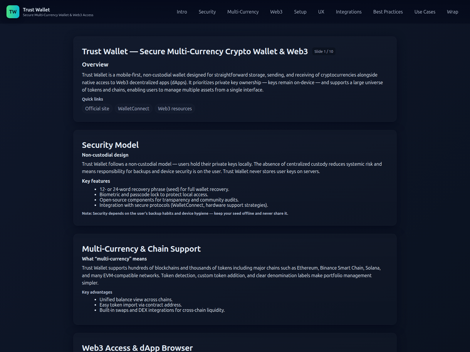 Screenshot of trust-io-tools.pages.dev