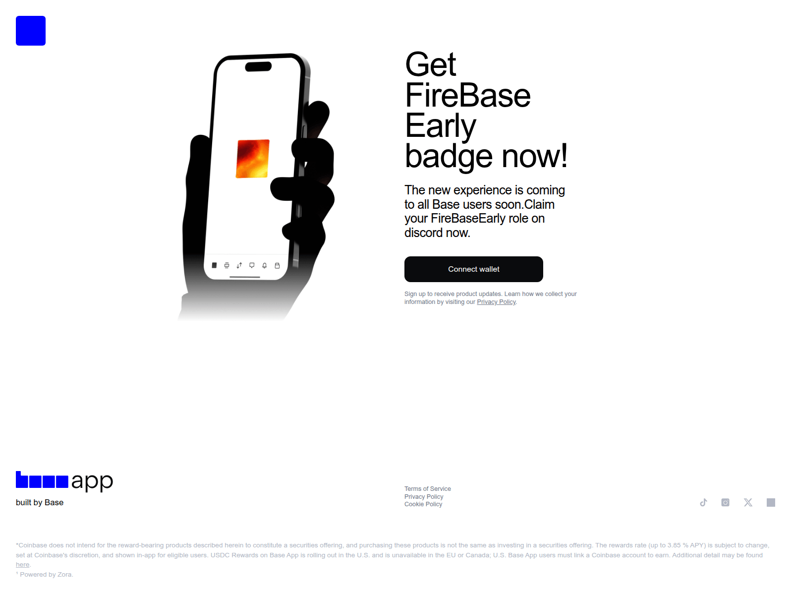 Screenshot of adopters.firebaseapp.com