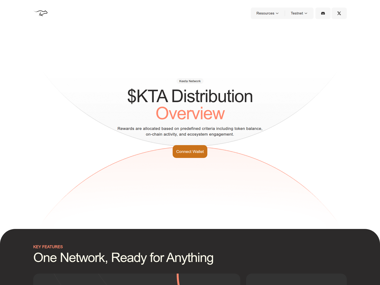 Screenshot of mainnet-keeta.xyz
