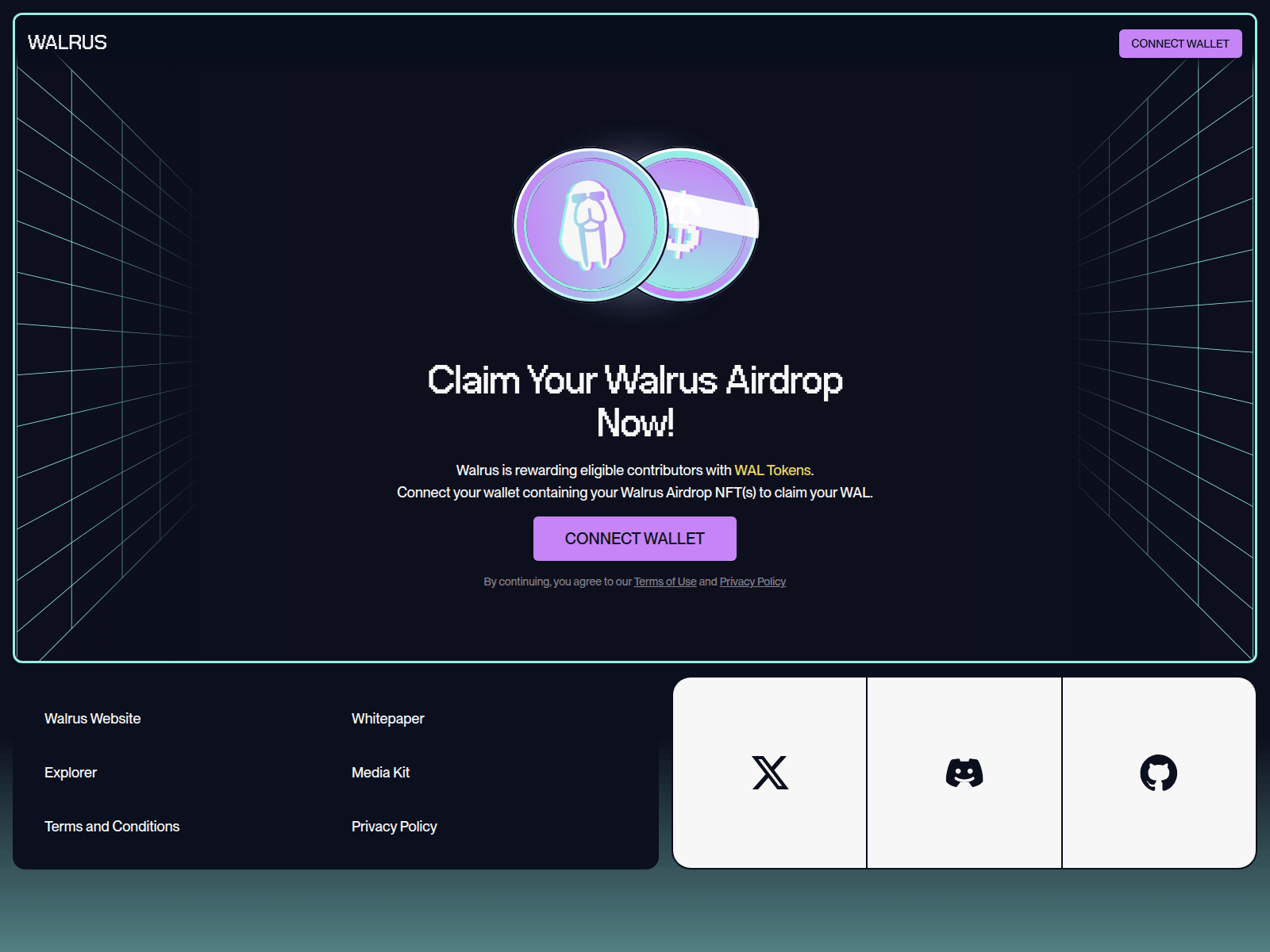 Screenshot of walrus.life