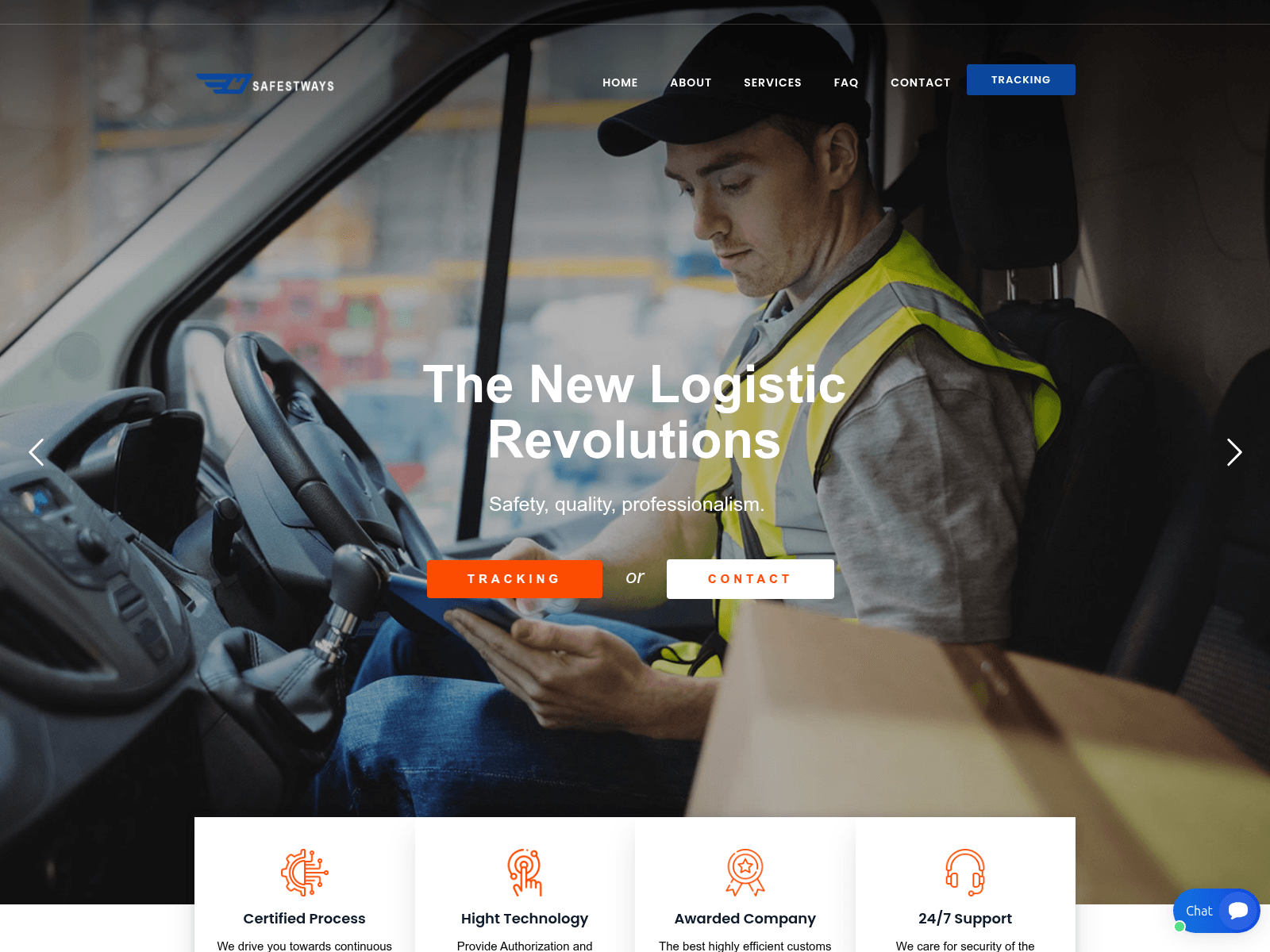 Screenshot of safestways.com