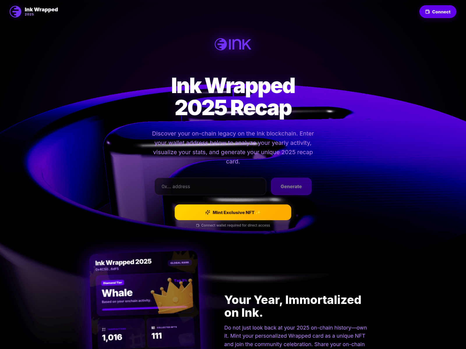 Screenshot of ink-wrapped.com