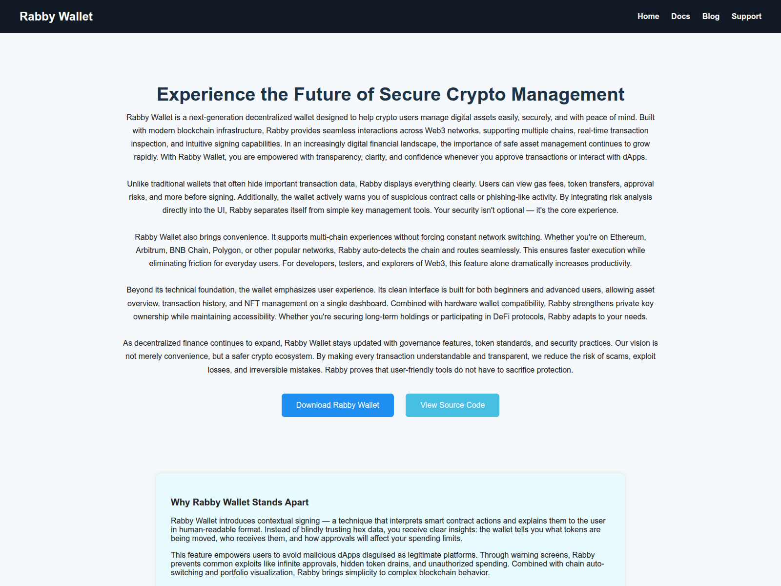 Screenshot of rabby-wallet-wel.pages.dev