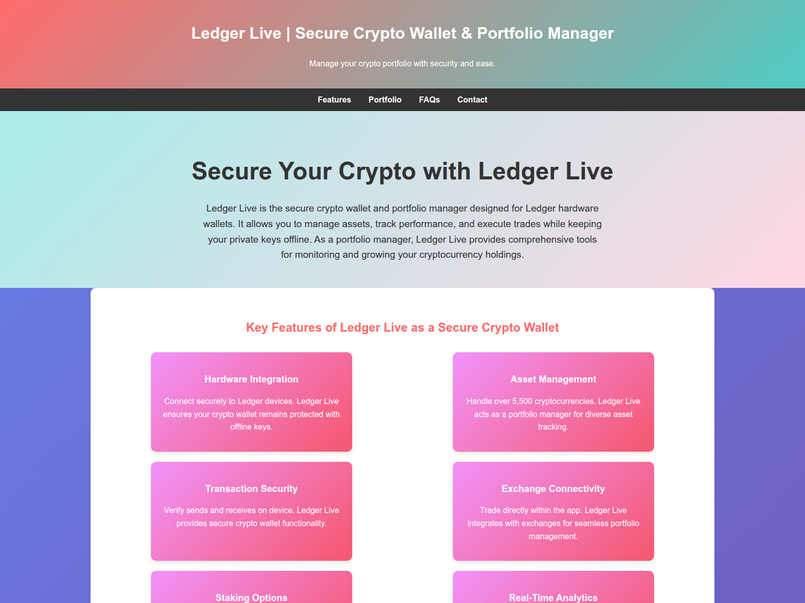 Screenshot of io-ledgrr-live.pages.dev