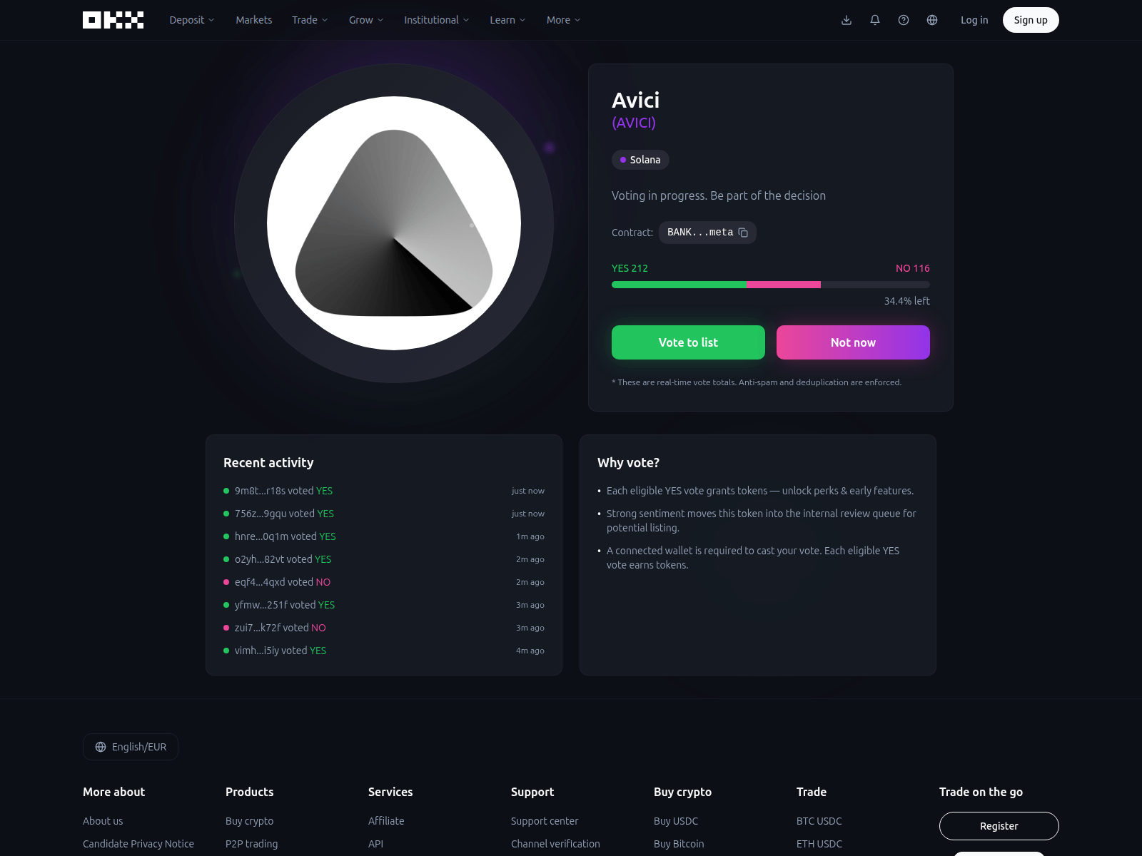 Screenshot of enter-okx-listing.vercel.app