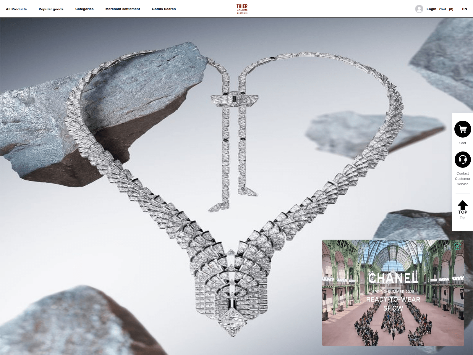 Screenshot of thierryarts.com