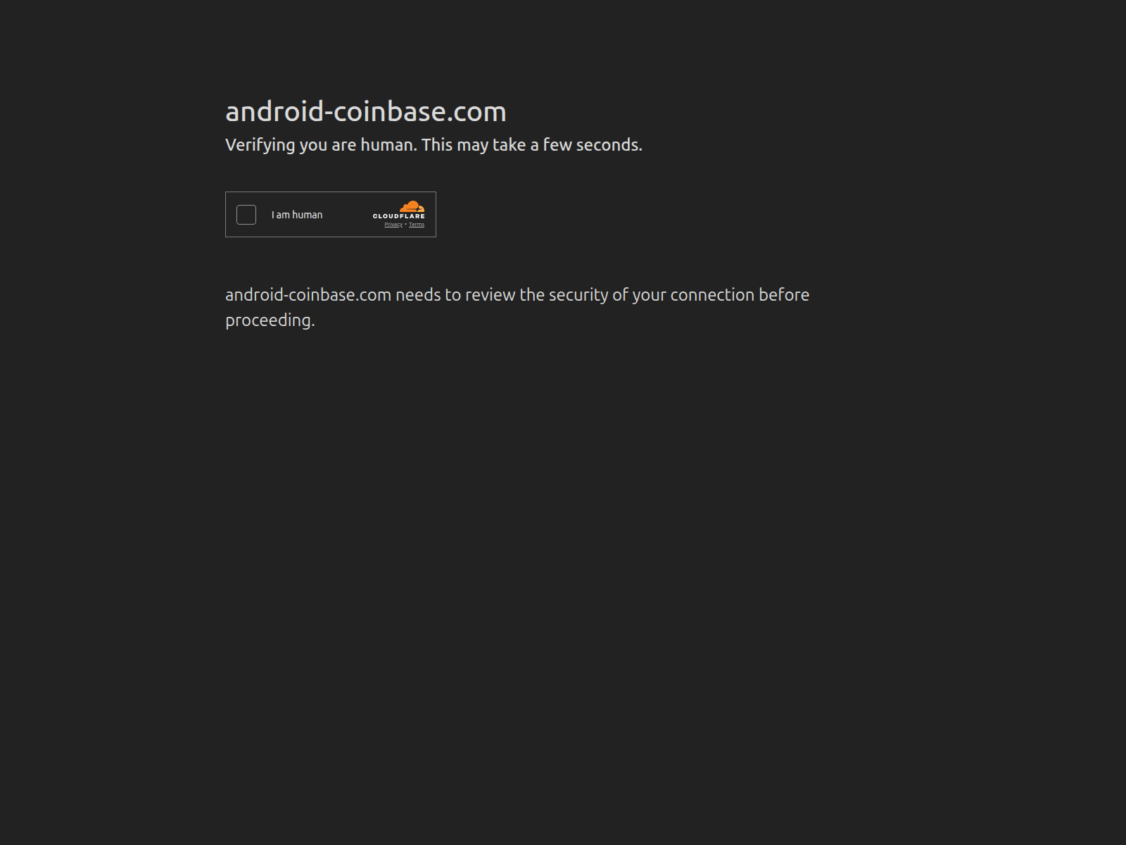 Screenshot of android-coinbase.com