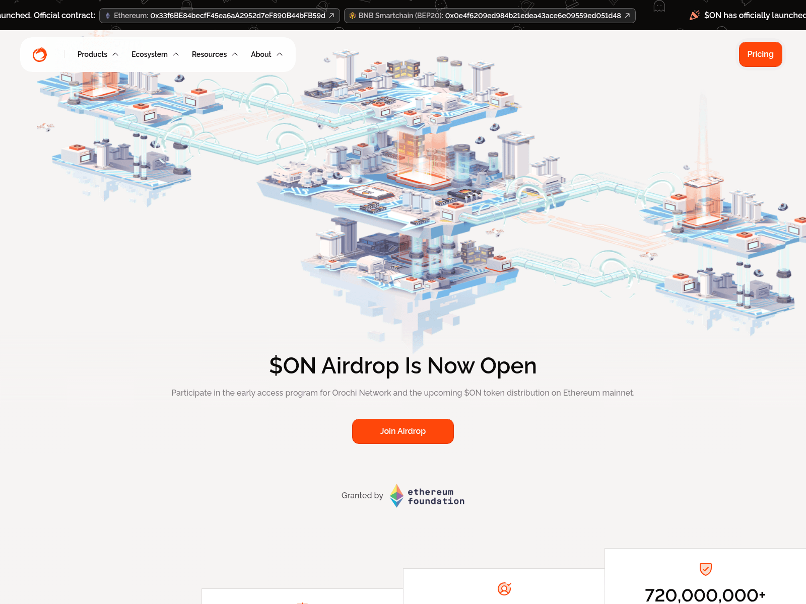 Forensic screenshot of claim-orochi.network