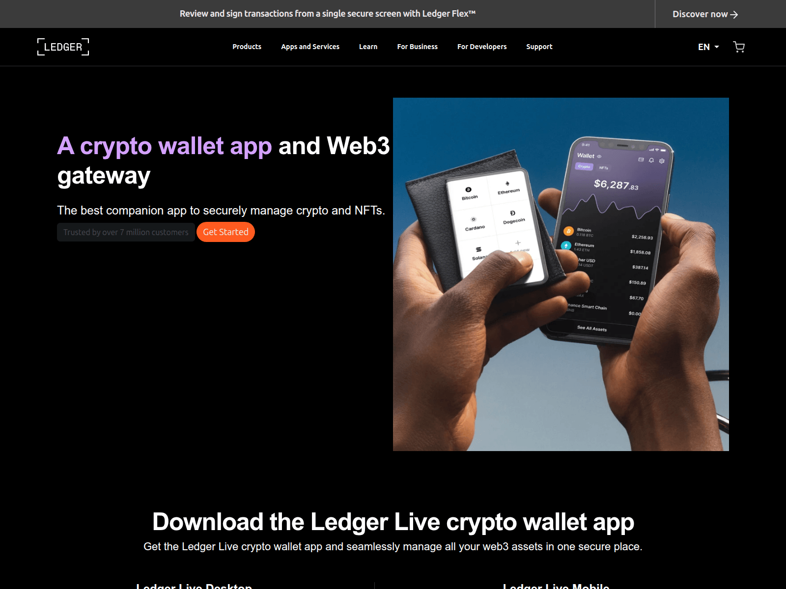 Screenshot of ledger-com-strt.netlify.app