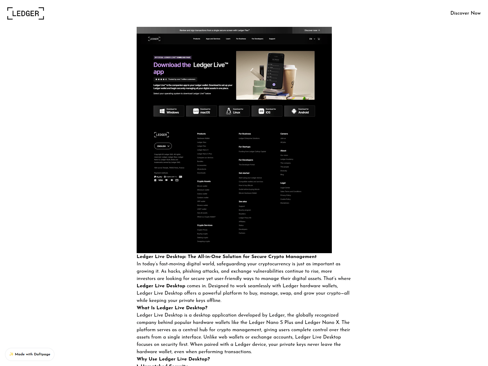 Screenshot of start-live-desktop.daftpage.com